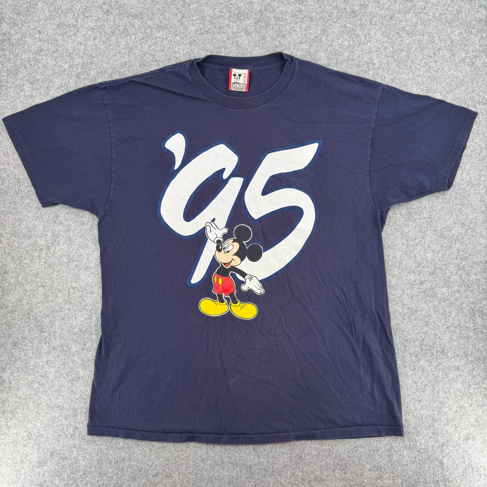 Vintage Disney Mickey Mouse Shirt Large/X-Large \'95 Disneyland 90s