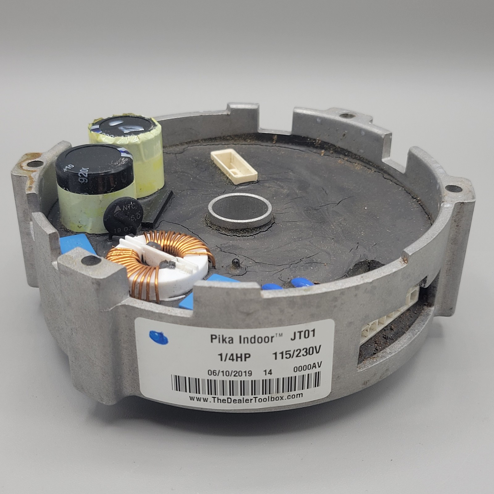 Genteq PIKA JT01 1/4HP ECM 400-1800 RPM, 115/230VAC Motor Module ONLY Used Genteq PIKA JT01 1/4HP ECM 400-1800 RPM, 115/230VAC Motor Module ONLY Used
