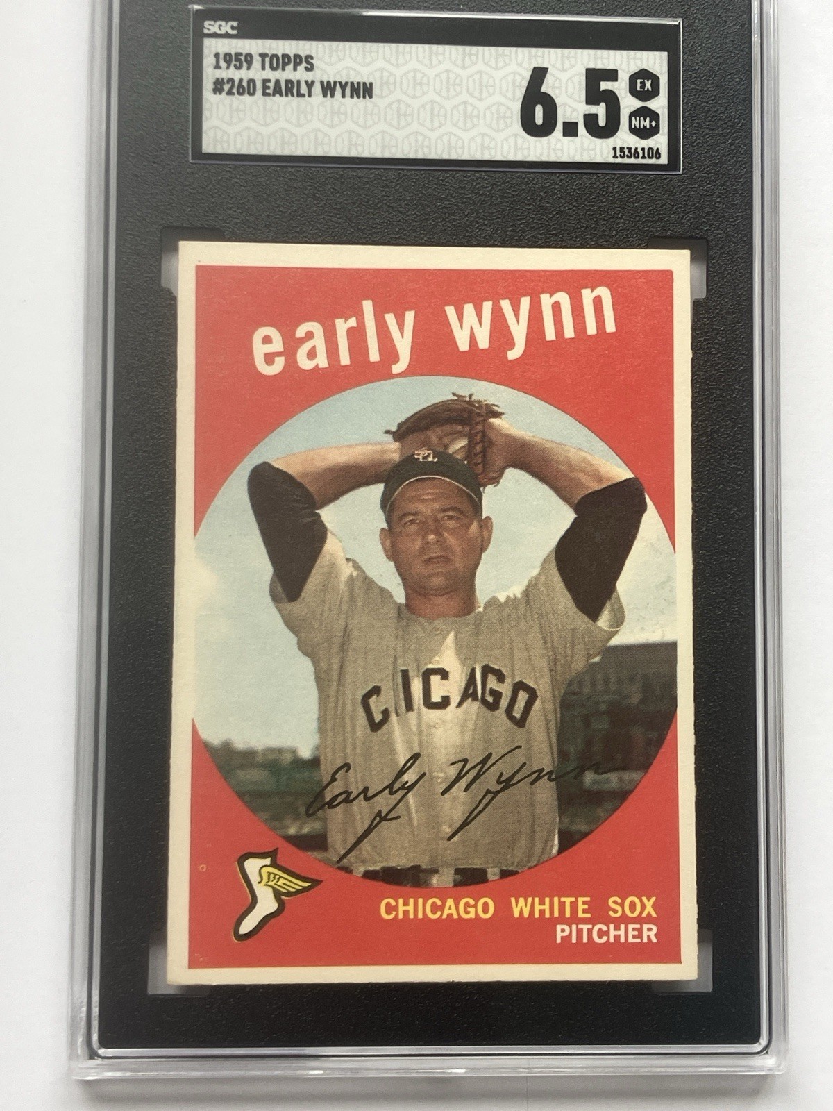 1959 Topps Baseball #260 Early Wynn SGC 6.5