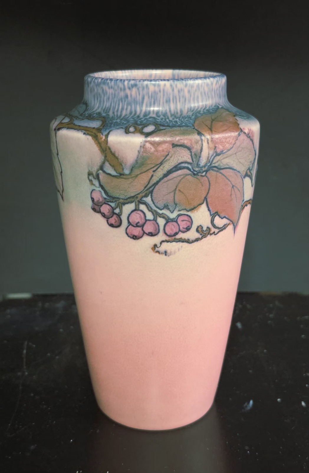 1918 Rookwood Pottery Vellum Vase 8.75\
