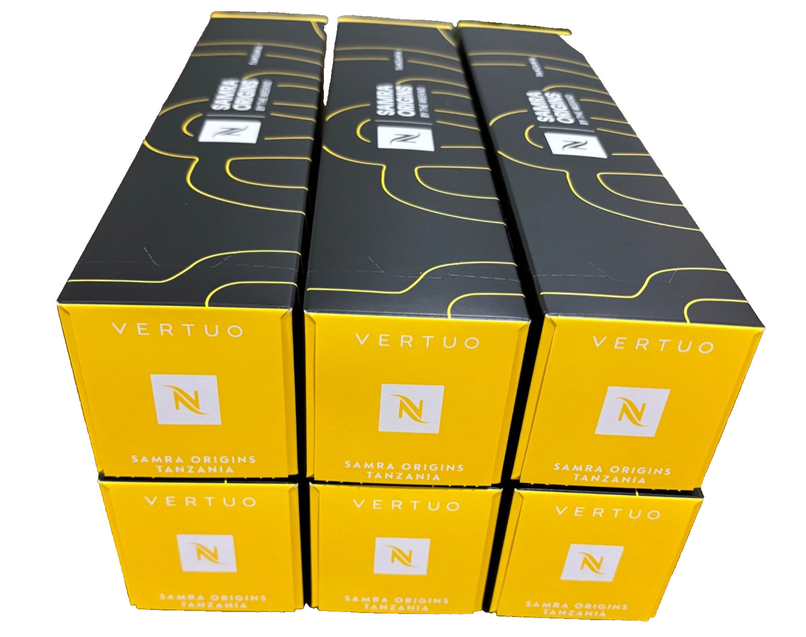 NESPRESSO Vertuo Tanzania Limited Edition Citrus & Cereal, 60ct, Double Espresso
