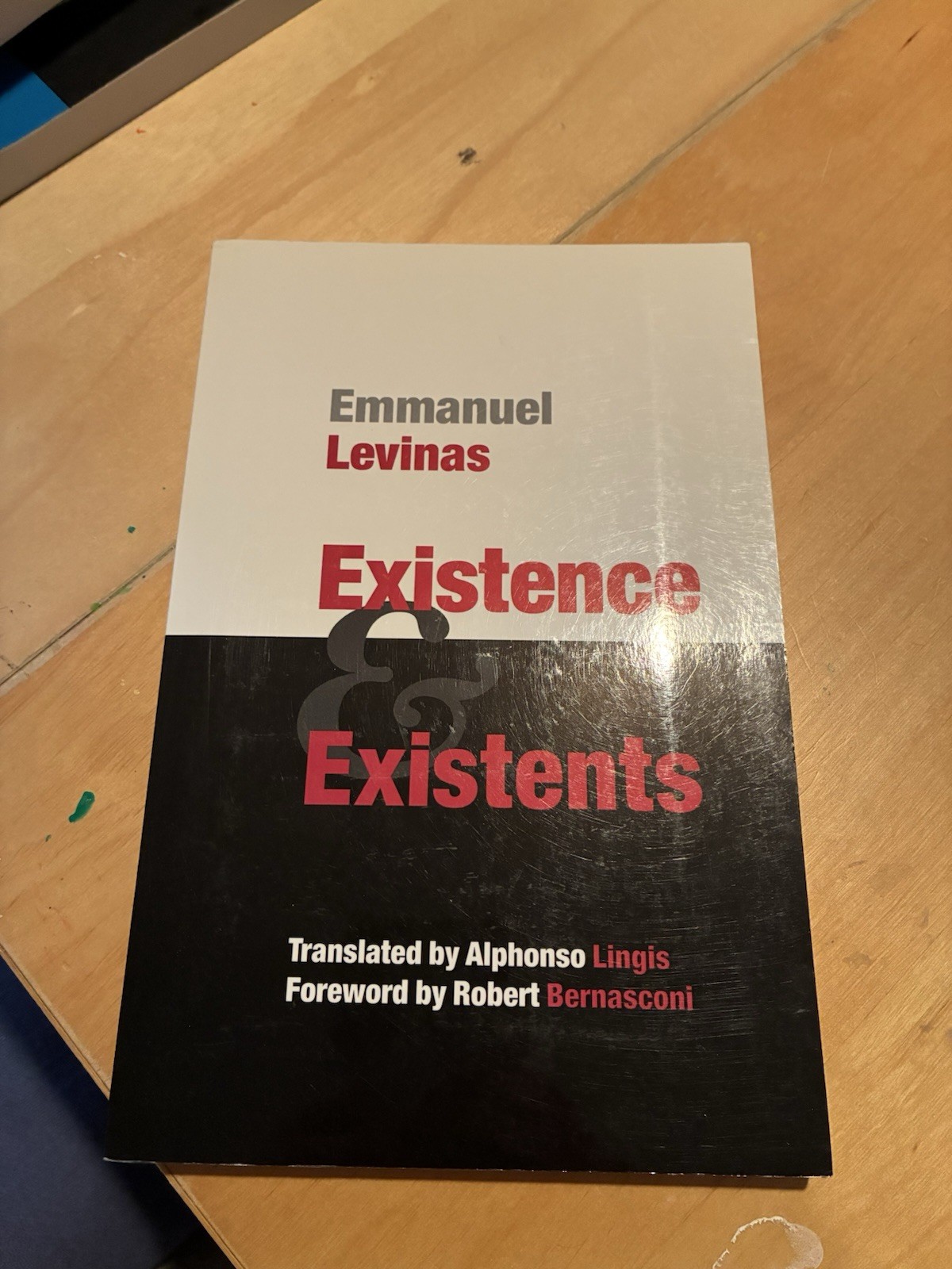 Existence and Existents by Emmanuel Levinas (2001, Trade Paperback) Existence and Existents by Emmanuel Levinas (2001, Trade Paperback)