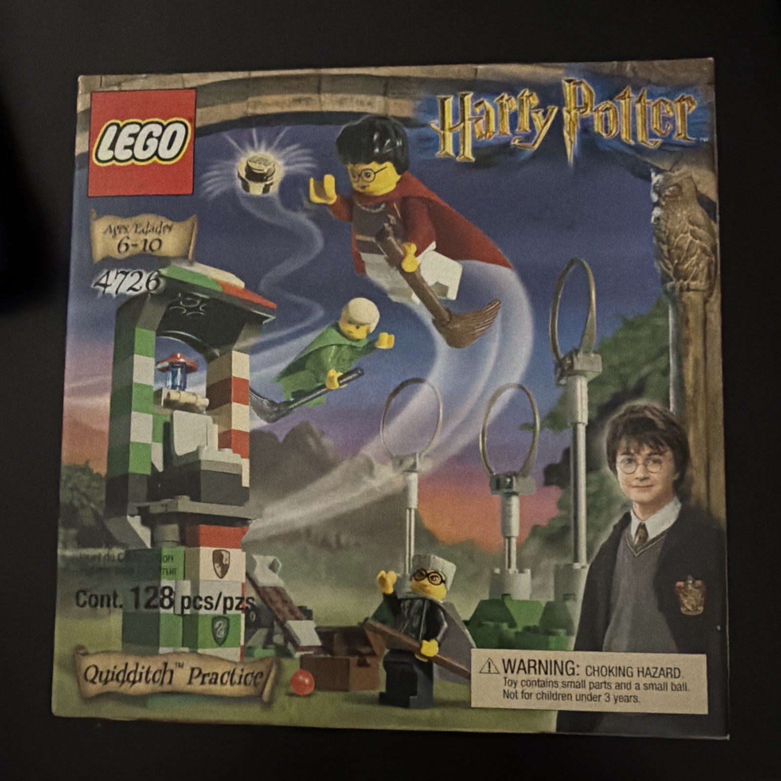 Lego Harry Potter 4726 Quidditch Practice NEW retired - Box has some damage Lego Harry Potter 4726 Quidditch Practice NEW retired - Box has some damage