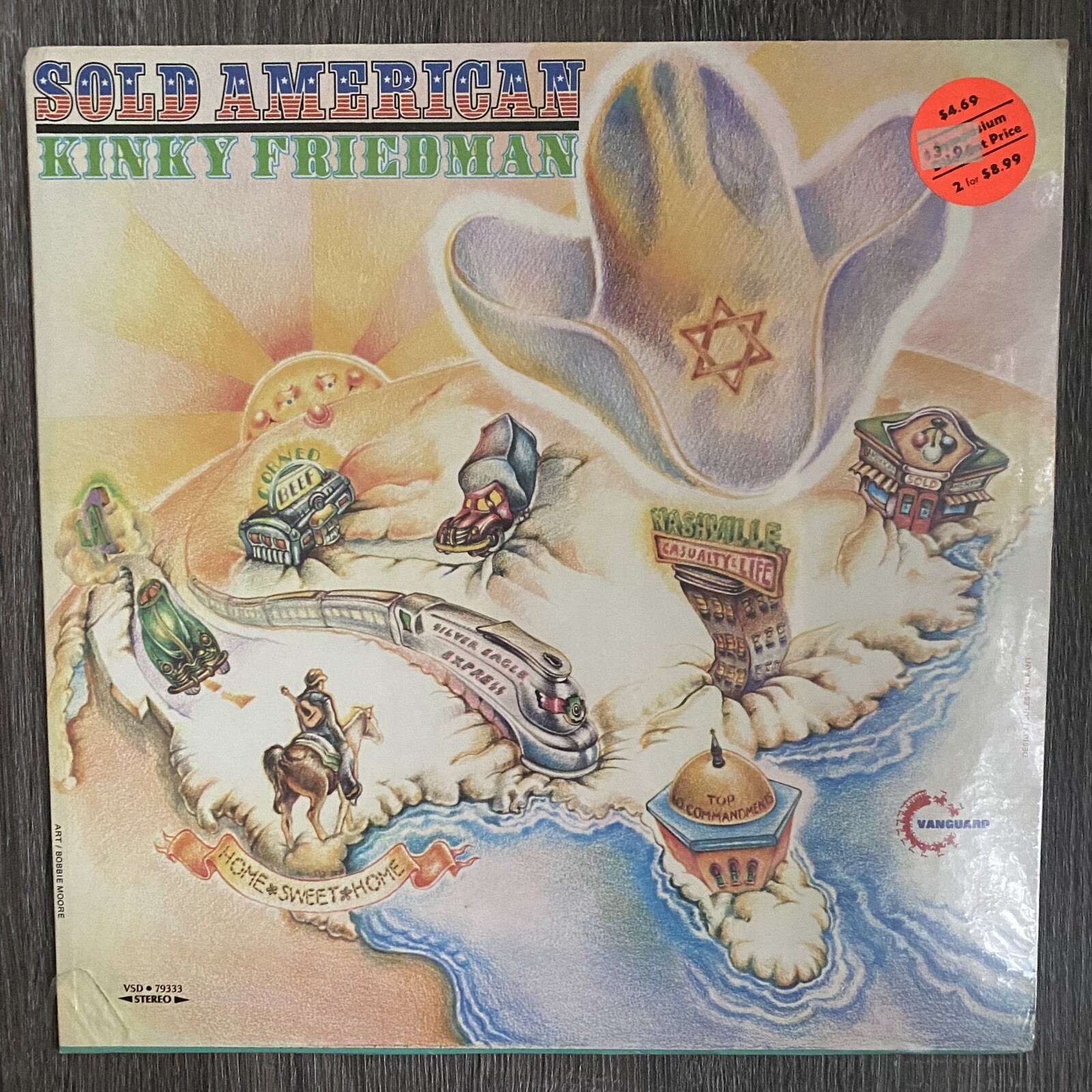 Kinky Friedman~Sold American VSD79333 SEALED LP Kinky Friedman~Sold American VSD79333 SEALED LP