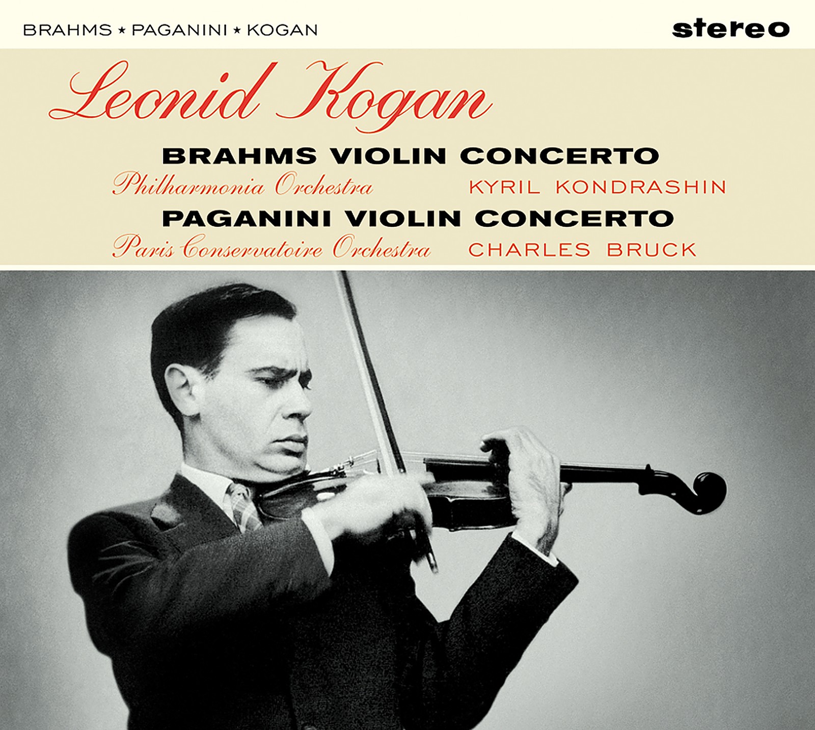 Leonid Kogan - Brahms Concerto, Paganini Concerto (CD)