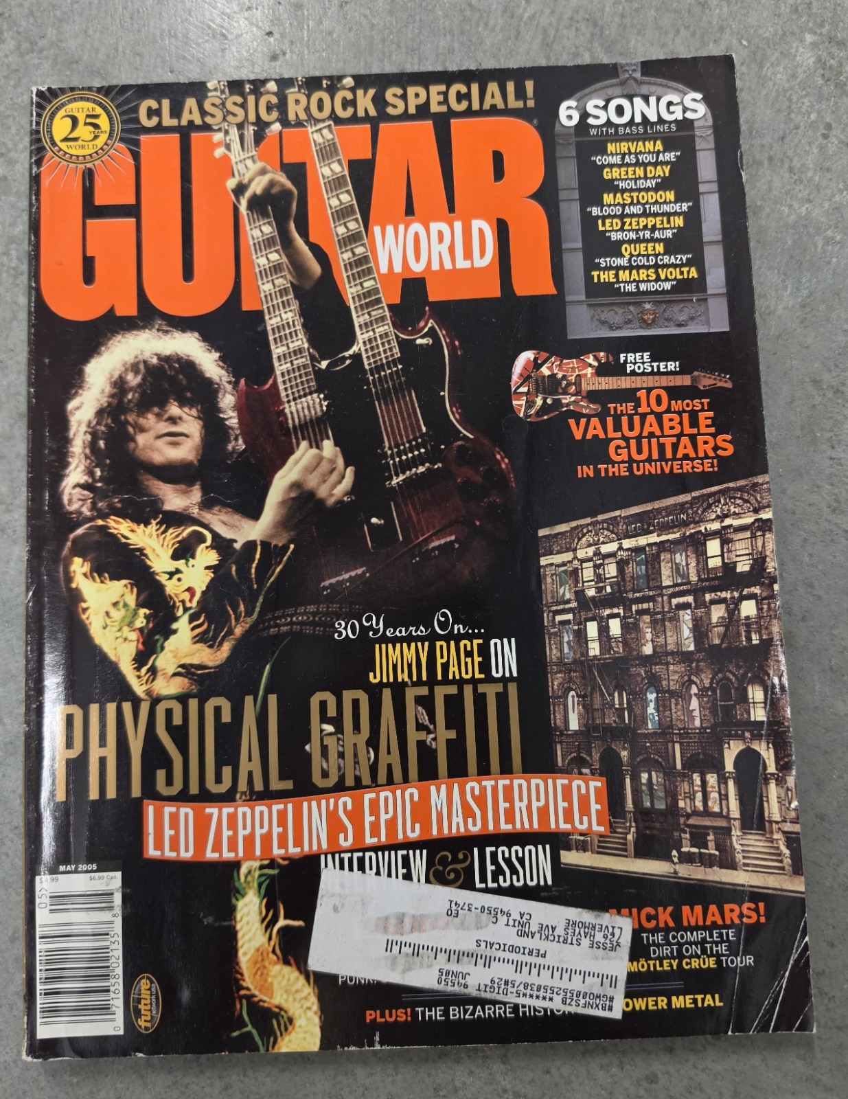 Guitar World July 2003 Led Zeppelin  Special Collector\'s Issue Jimmy Page