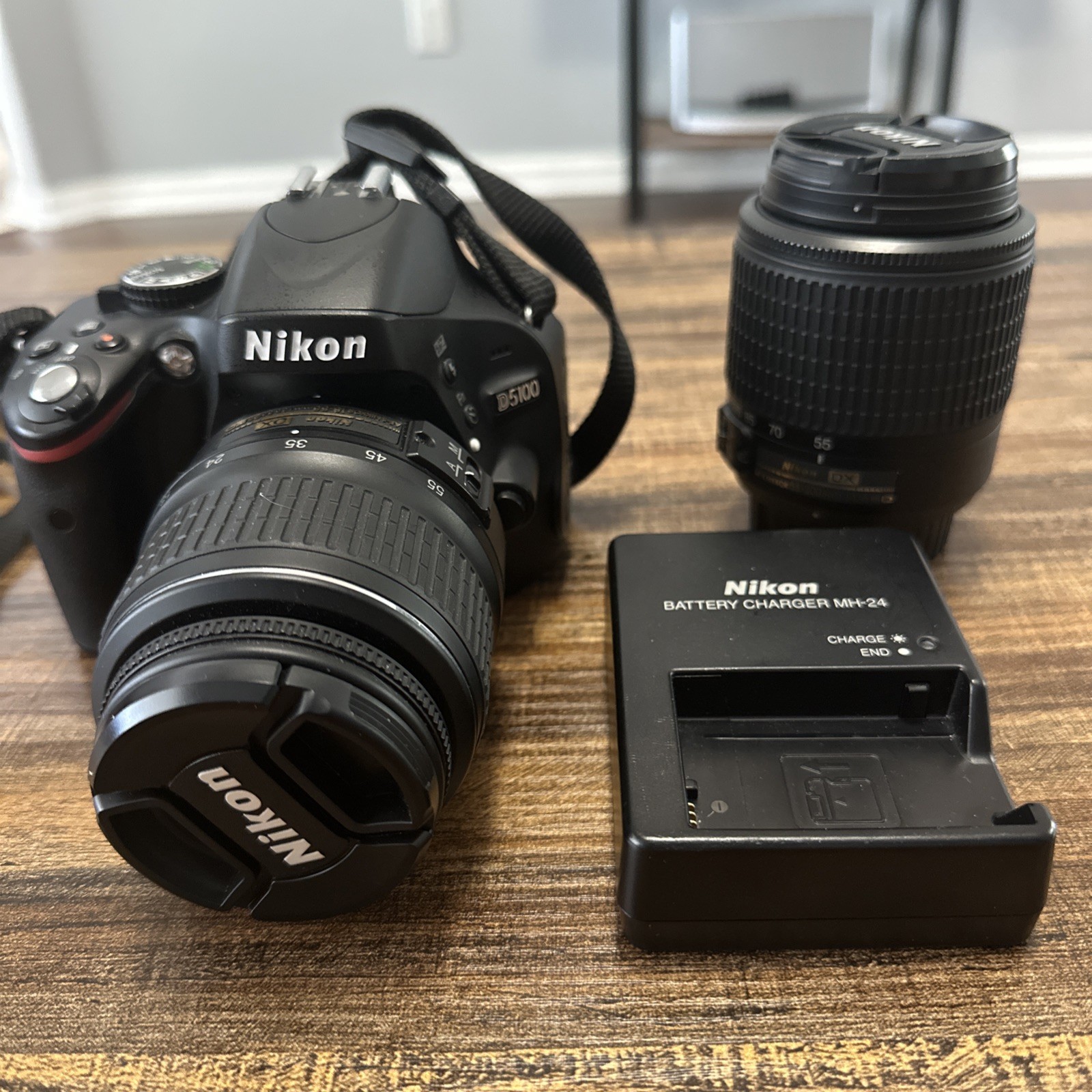 Nikon D D5100 16.2MP Digital SLR Camera - Black (Kit w/ AF-S DX 18-55mm...
