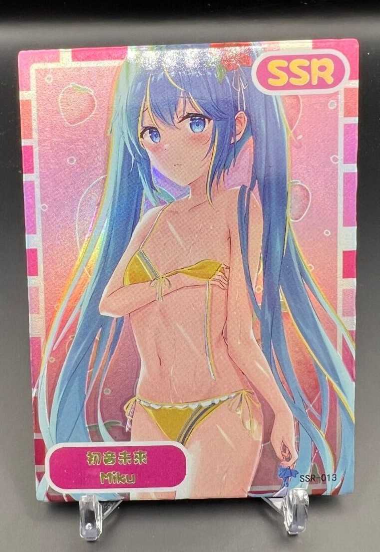 Hatsune Miku Vocaloid Goddess Story Absolute Stunning Girl Anime Card SSR-013