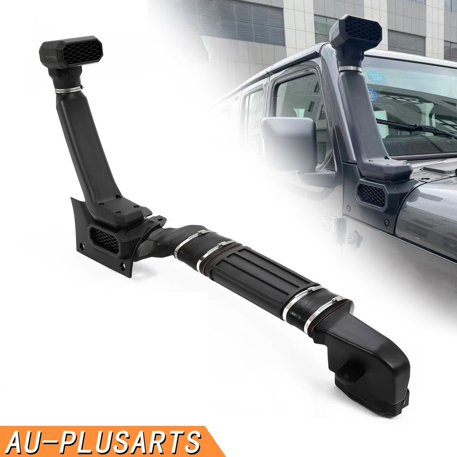 High Mount Snorkel Kit  Air Intake For 18-23 Jeep Wrangler JL 20-21 Gladiator JT