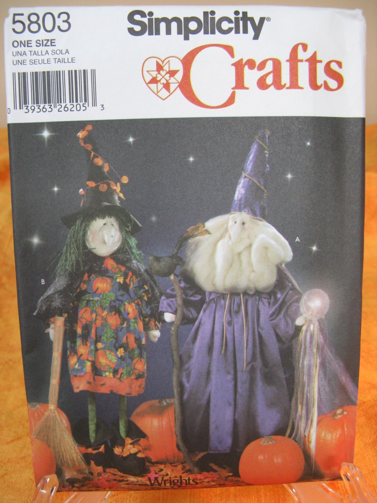 SIMPLICITY PATTERN 5803 HALLOWEEN CRAFT PATTERNS FOR 48\ SIMPLICITY PATTERN 5803 HALLOWEEN CRAFT PATTERNS FOR 48\