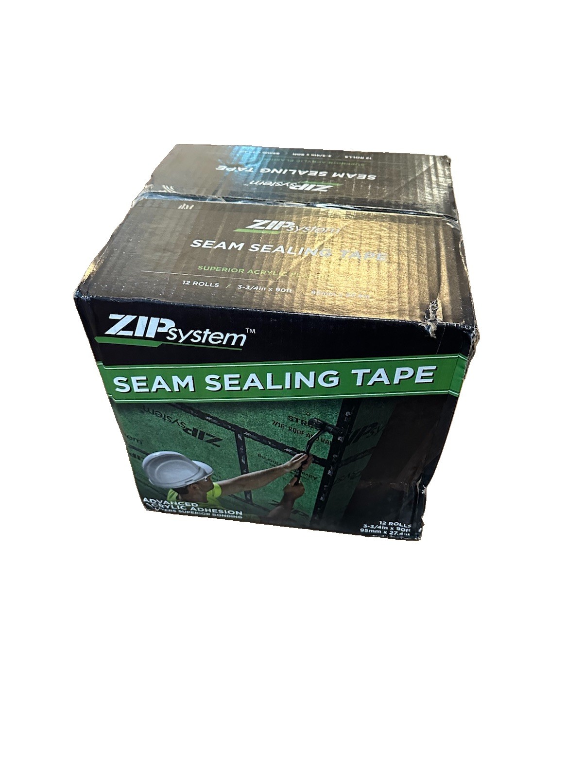ZIP System Seam Sealing Tape S-13773 12 Rolls 3-3/4 in x 90 ft New ZIP System Seam Sealing Tape S-13773 12 Rolls 3-3/4 in x 90 ft New