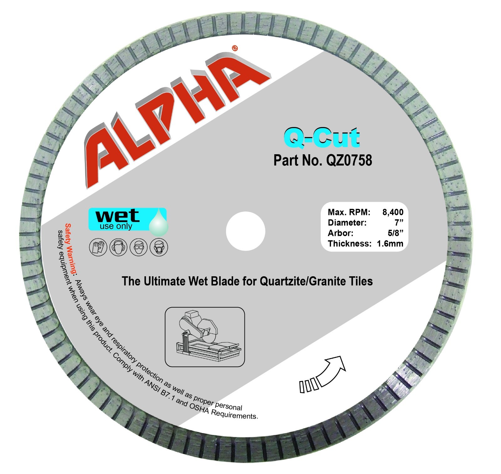 Alpha Tools Q-Cut 7\ Alpha Tools Q-Cut 7\