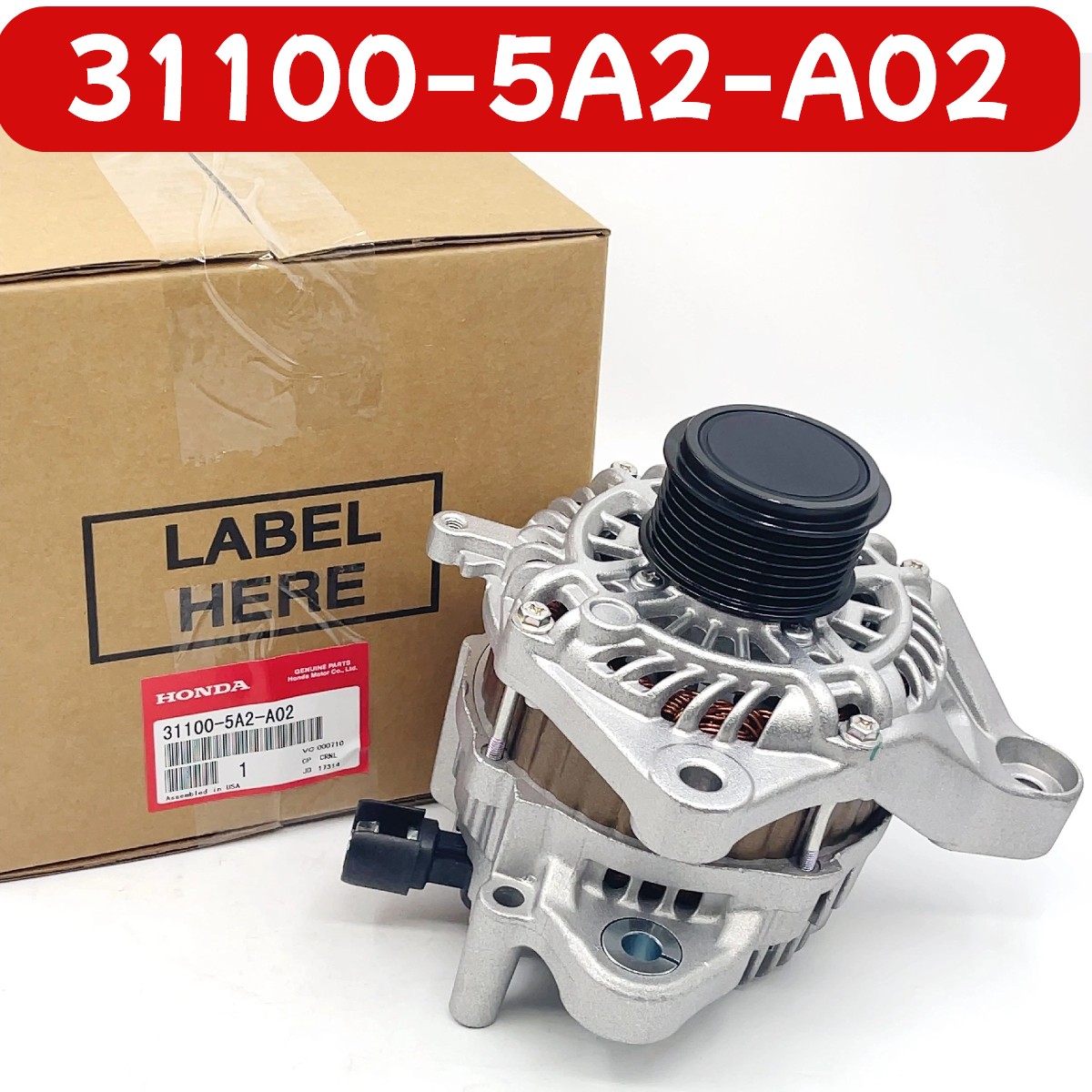NEW 31100-5A2-A02 Alternator For Honda Accord 2.4L 2013 2014 2015 2016 14489