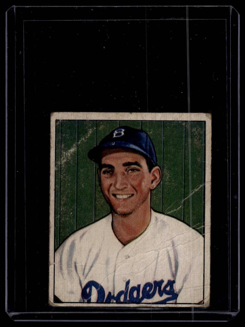 1950 Bowman #59 Ralph Branca wrinkles LOW grade