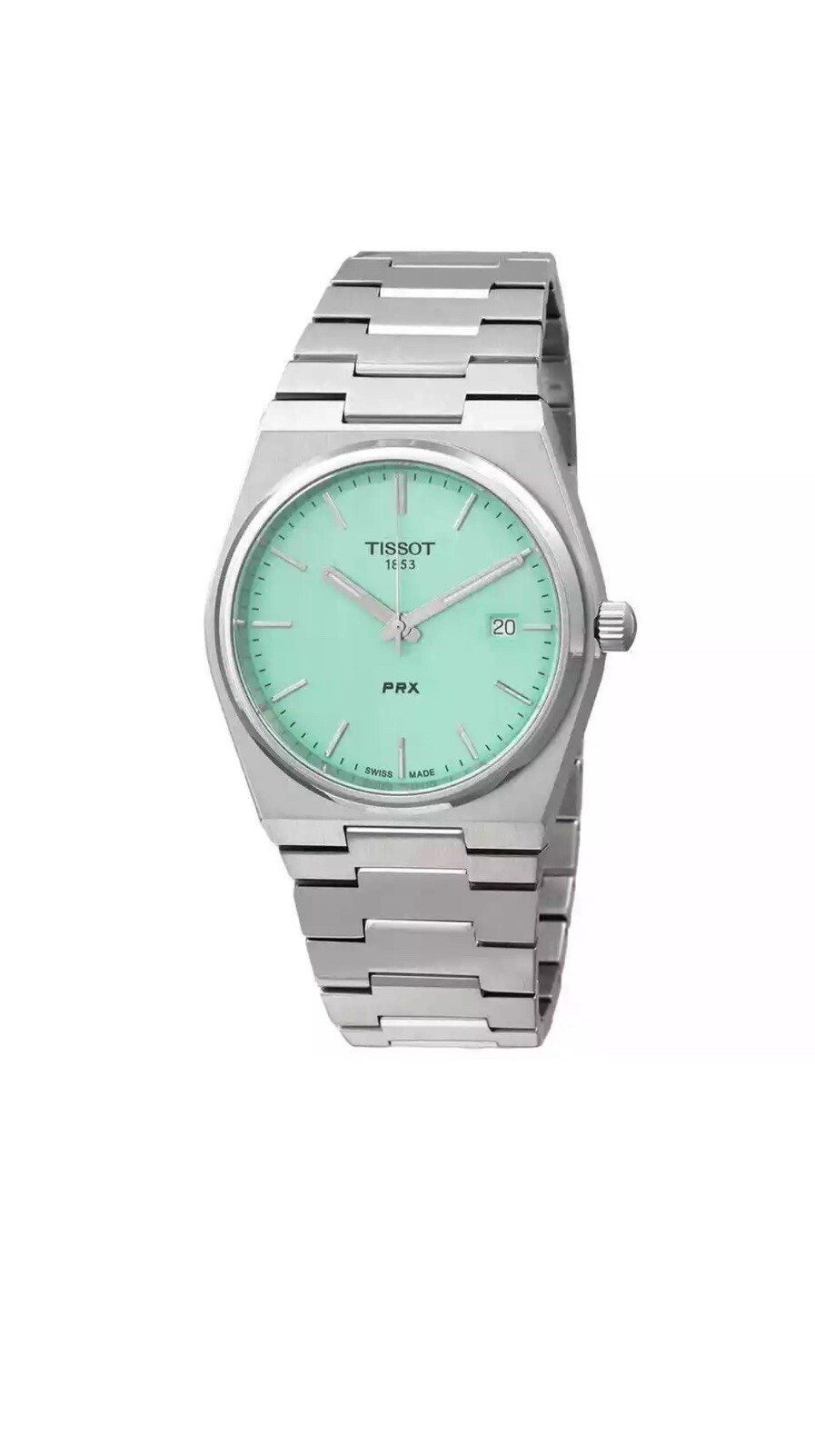 Tissot PRX Quartz Light Green Dial Men\'s Watch T137.410.11.091.01