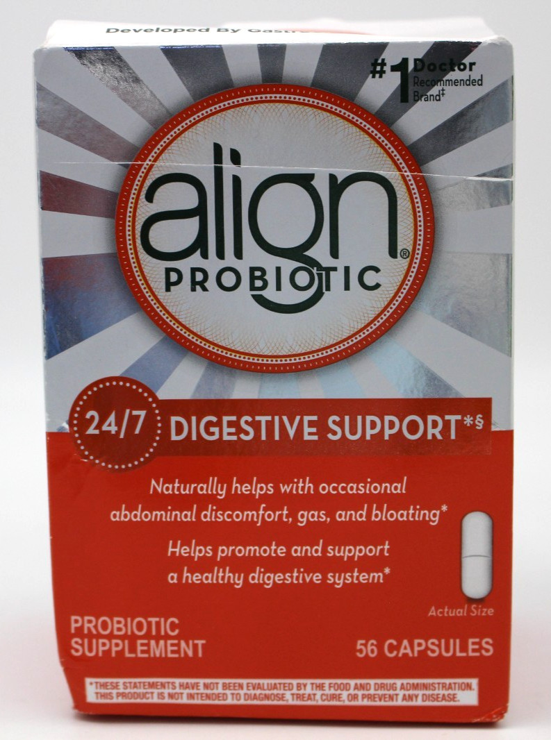 Align Daily Probiotic Supplement Capsules 56 Count Digestive - EXP 01/2027 Align Daily Probiotic Supplement Capsules 56 Count Digestive - EXP 01/2027