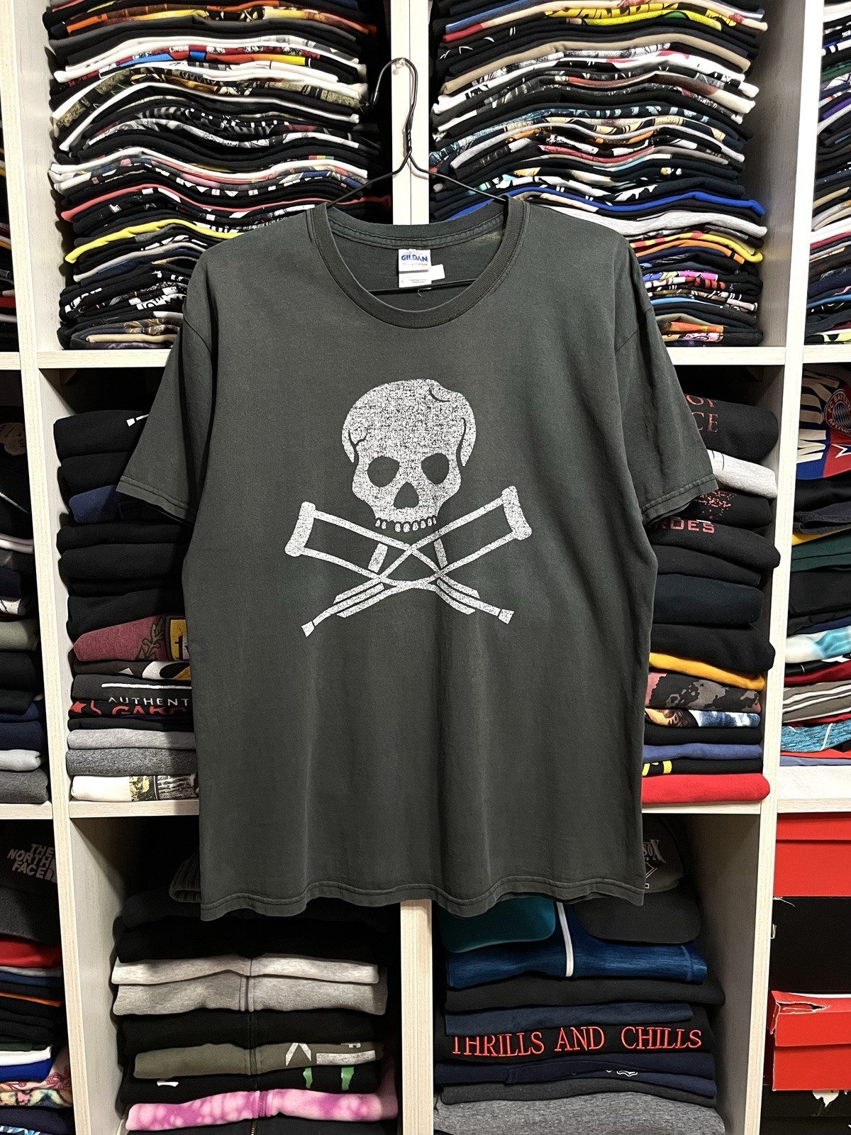 Vintage 00s Jackass The Movie Crazy Faded MTV Promo Bam Margera T-Shirt Size L Vintage 00s Jackass The Movie Crazy Faded MTV Promo Bam Margera T-Shirt Size L