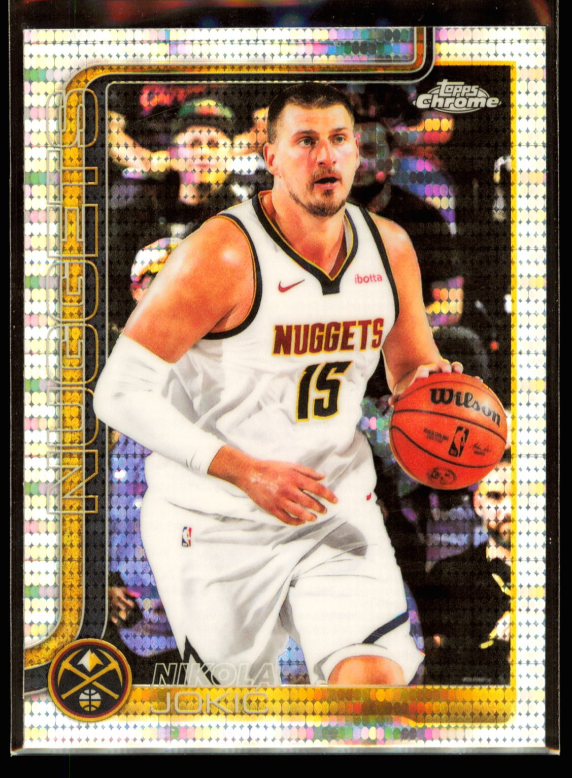 2025-26 Topps Chrome Nikola Jokic Pulsar Refractor #25