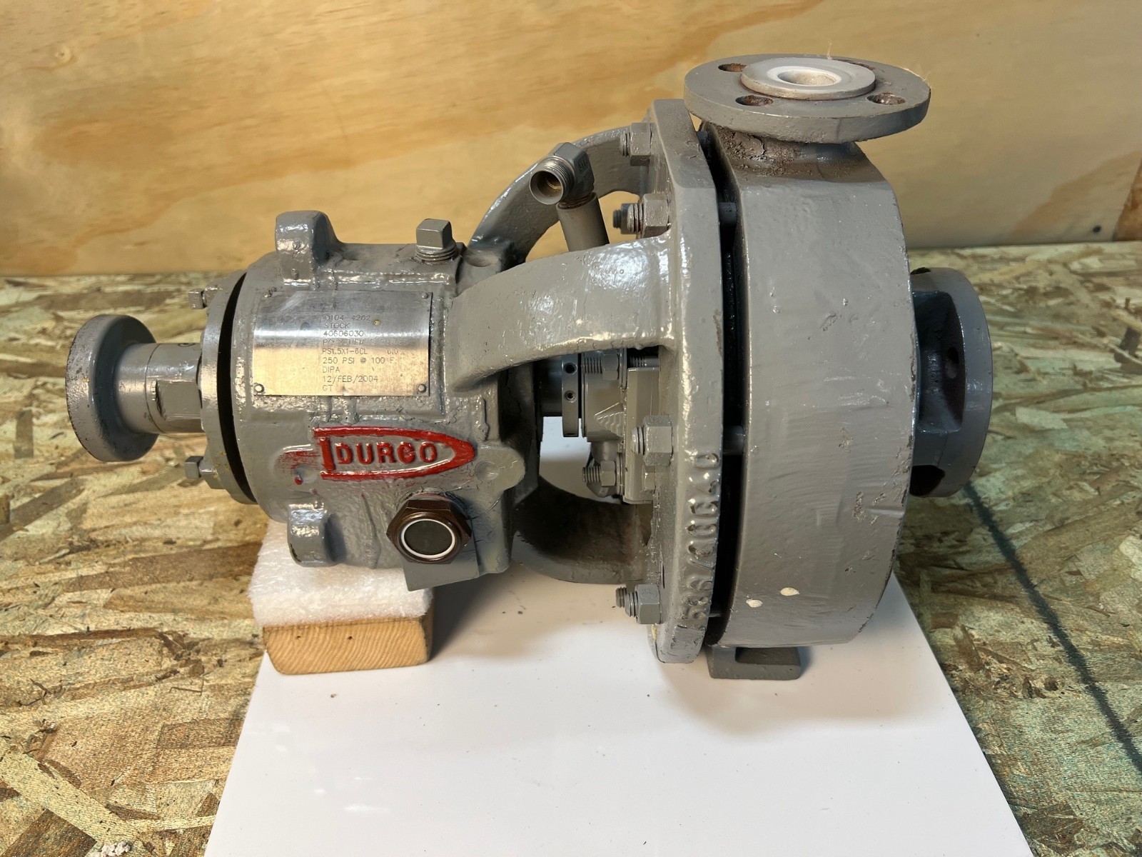 FlowServe pump Durco Polychem S-series, 1.5 FlowServe pump Durco Polychem S-series, 1.5