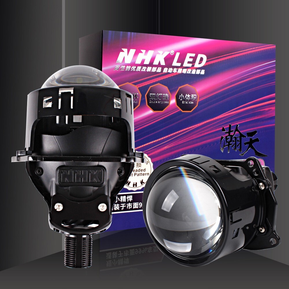 NHK Bi LED Projector Lens 3.0'' 120W Car Headlight Universal car Xenon Retrofit