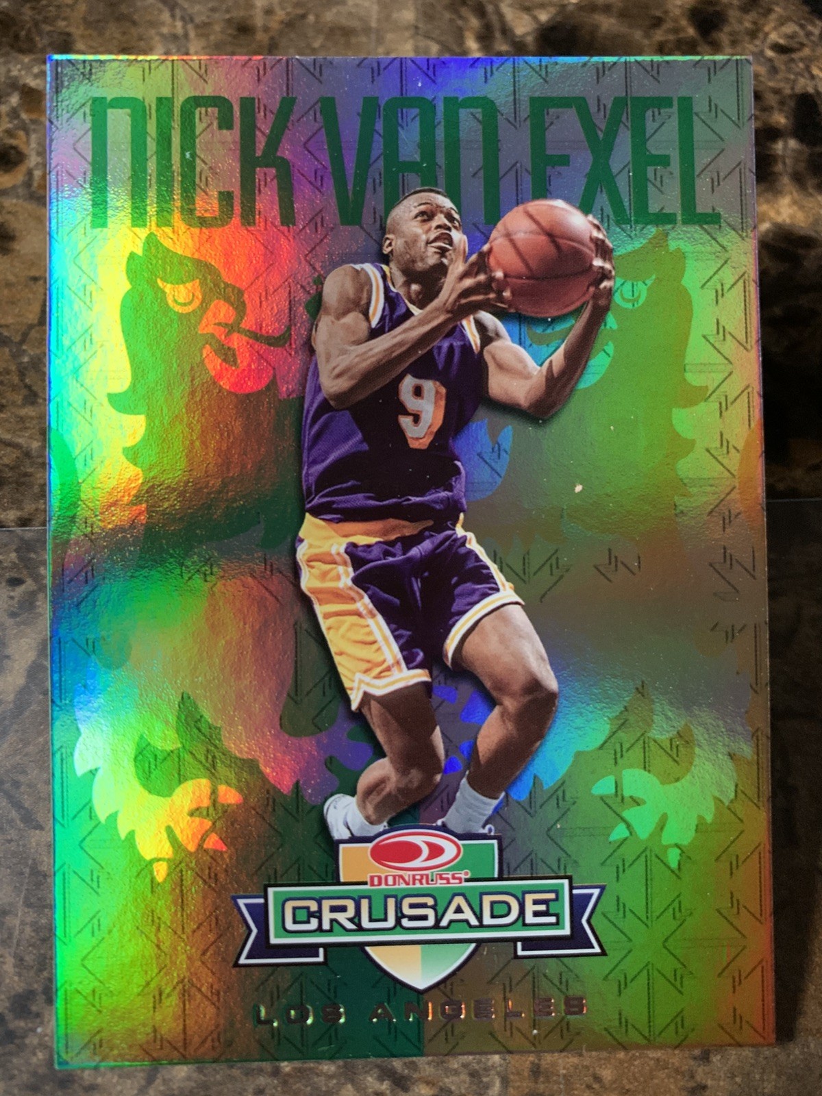 2026 Panini Decades 90s Nick Van Exel Crusade Holofoil  C-NE Lakers