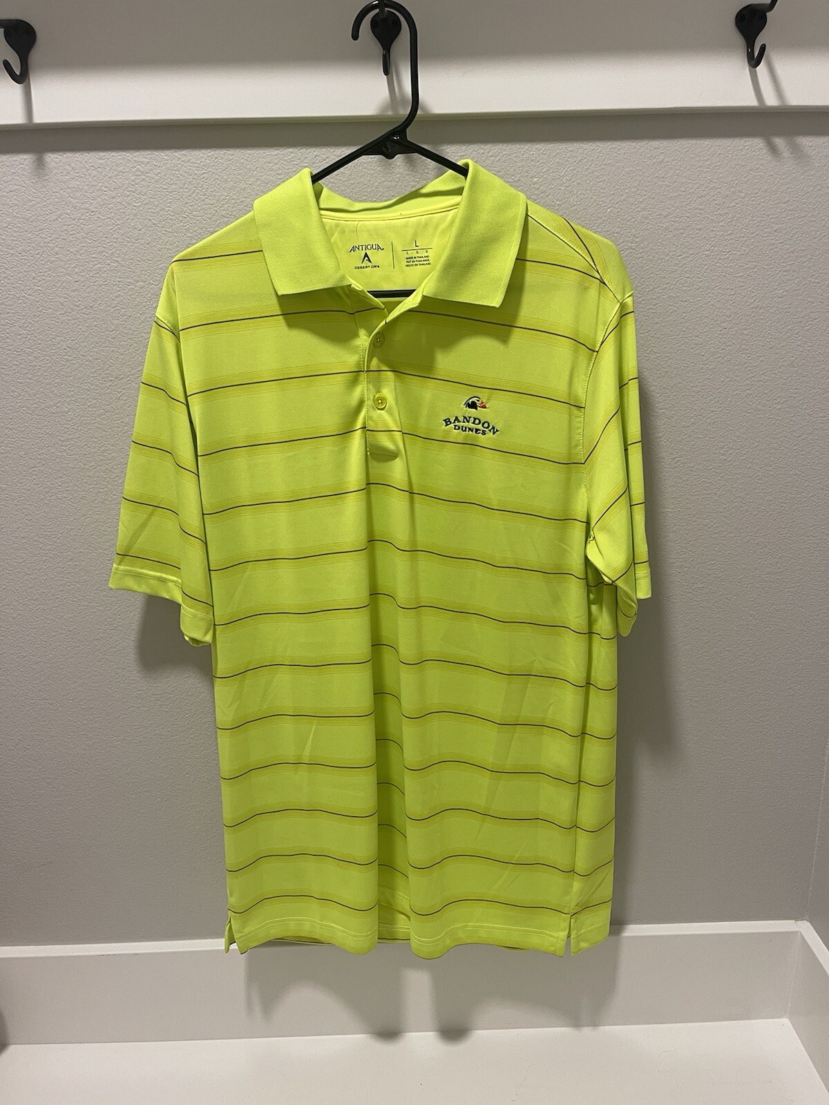 Bandon Dunes Golf Resort Polo Shirt - Neon Green - High Visibility - Men’s Large Bandon Dunes Golf Resort Polo Shirt - Neon Green - High Visibility - Men’s Large