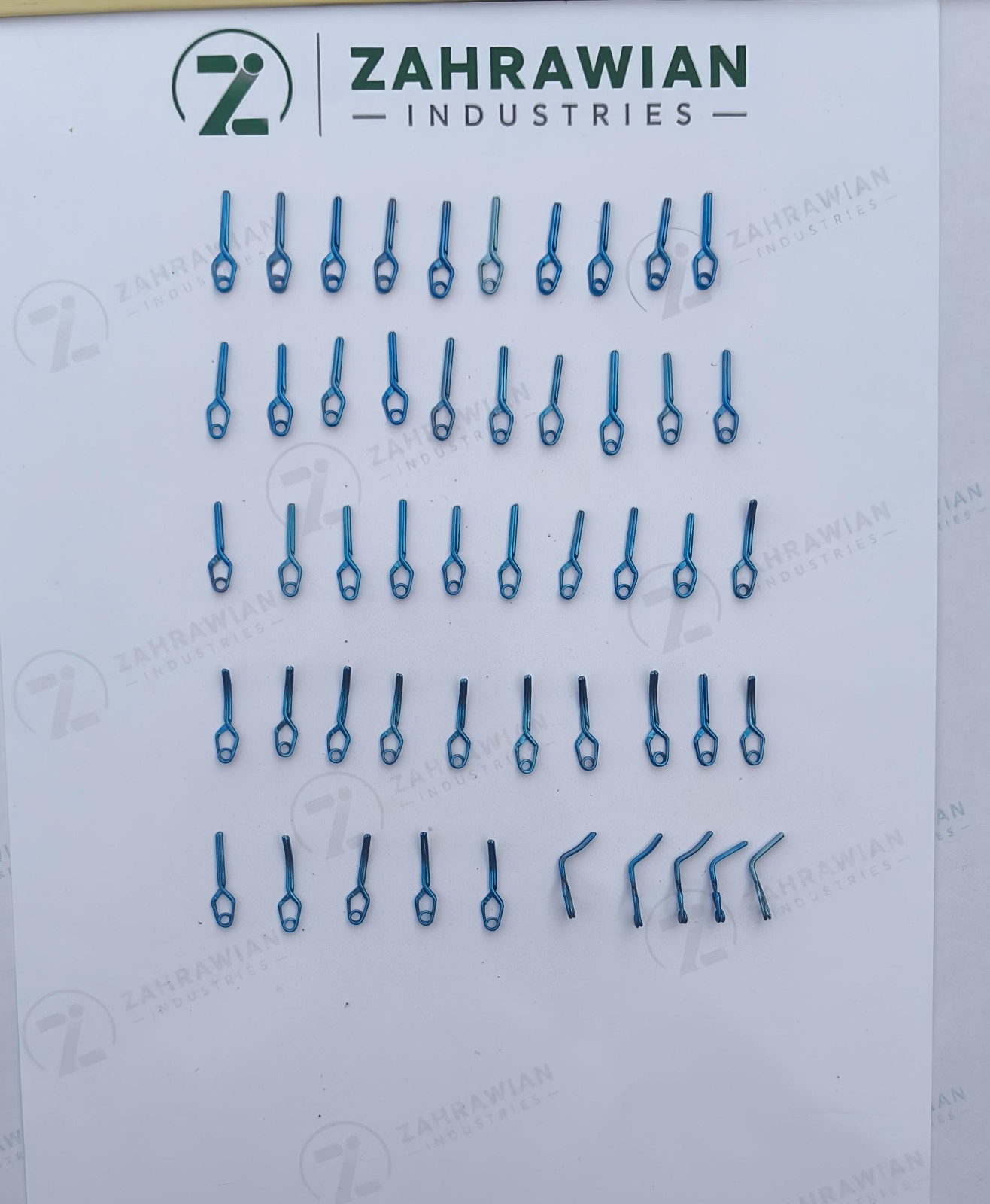 50PC Titanium Aneurysm Clips Set Neurosurgery Brain Surgical Instrument Premium