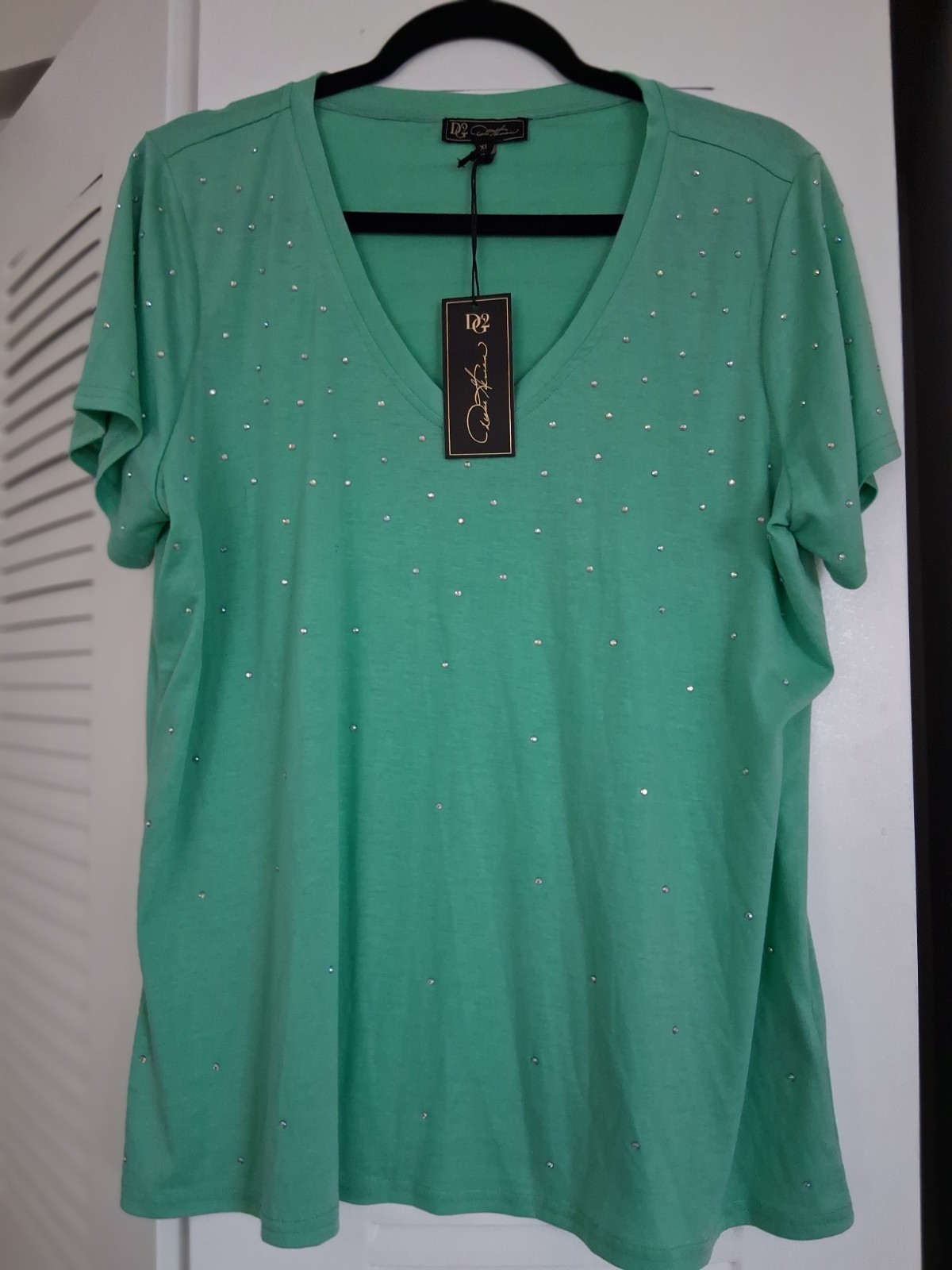 Diane Gillman Embellished Top - Size XL - Excellent Condition Diane Gillman Embellished Top - Size XL - Excellent Condition