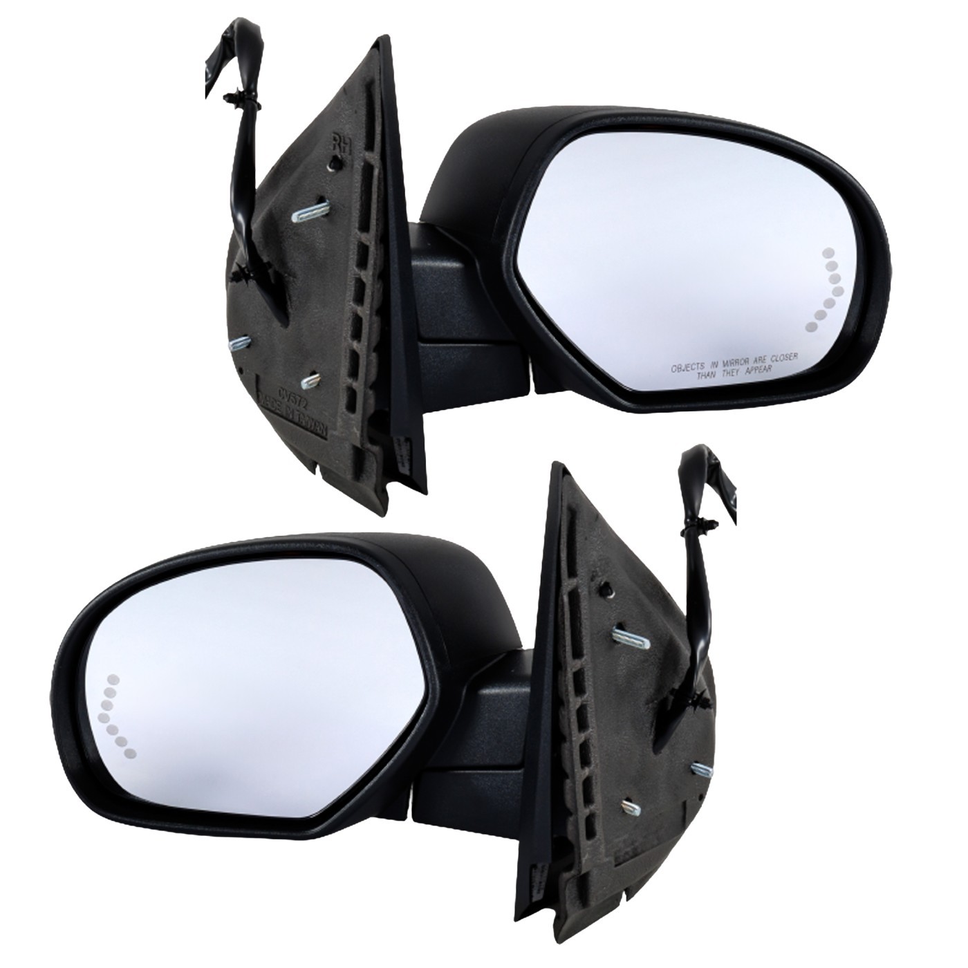 Power Mirror Set Of 2 For 2007-2014 Chevy Tahoe Heated Power Folding With Memory Power Mirror Set Of 2 For 2007-2014 Chevy Tahoe Heated Power Folding With Memory