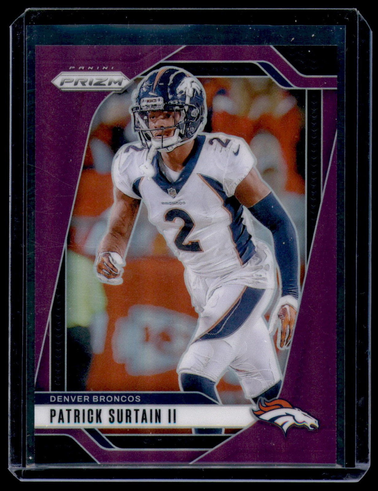 2024 Panini Prizm Patrick Surtain II Purple Prizm /125 #87 Broncos