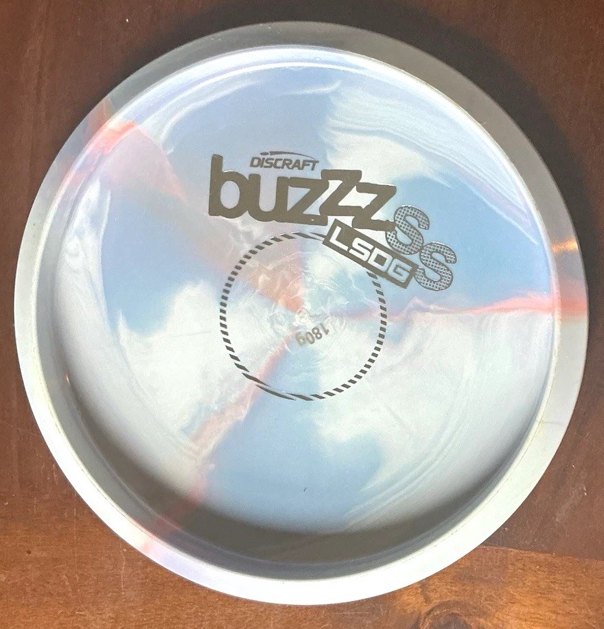 Discraft Buzzz SS ESP Swirl Ledgestone Bottom Stamp 180g Great Condition Discraft Buzzz SS ESP Swirl Ledgestone Bottom Stamp 180g Great Condition