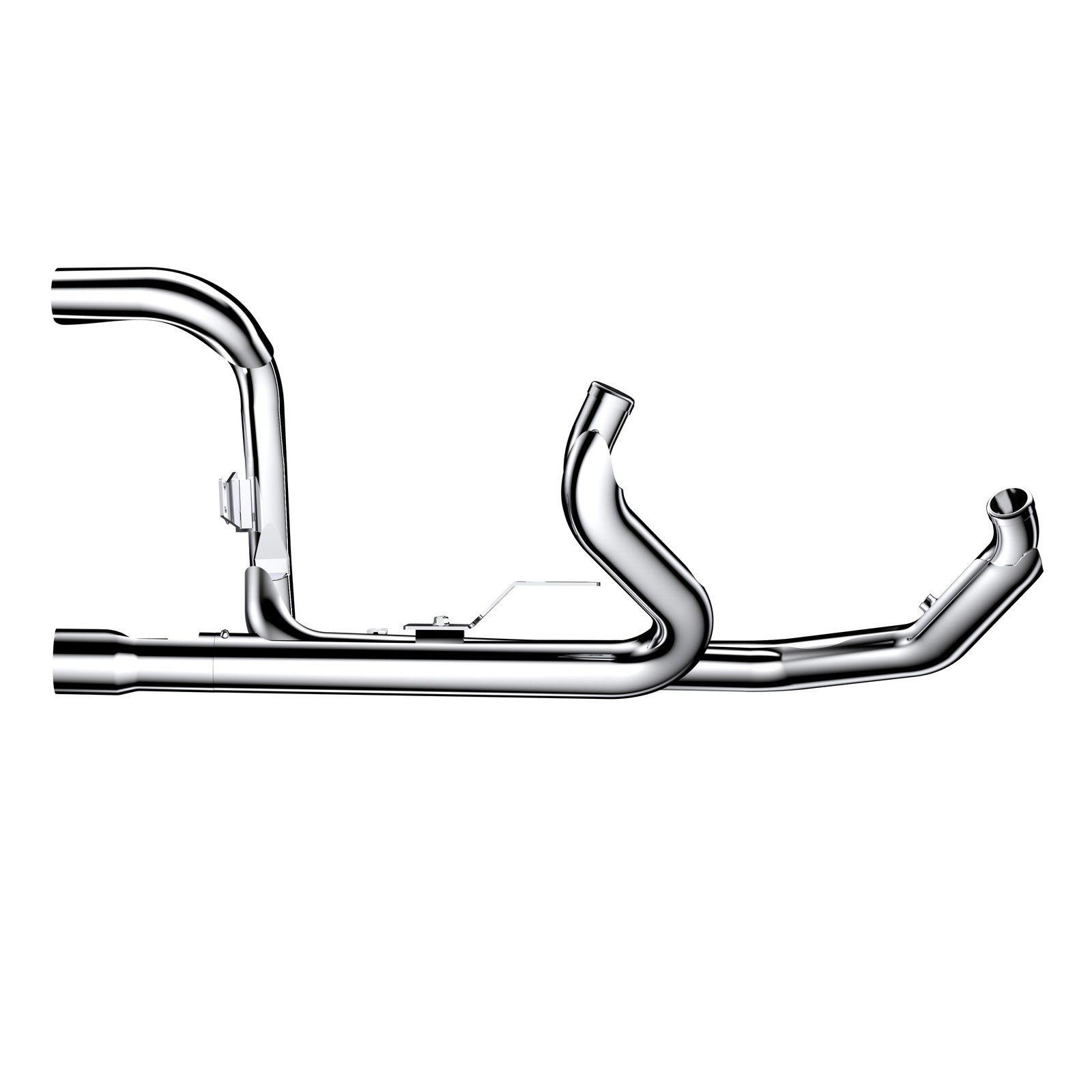 SHARKROAD Front Exhaust Pipe Set for Harley 2017-Up Touring Models