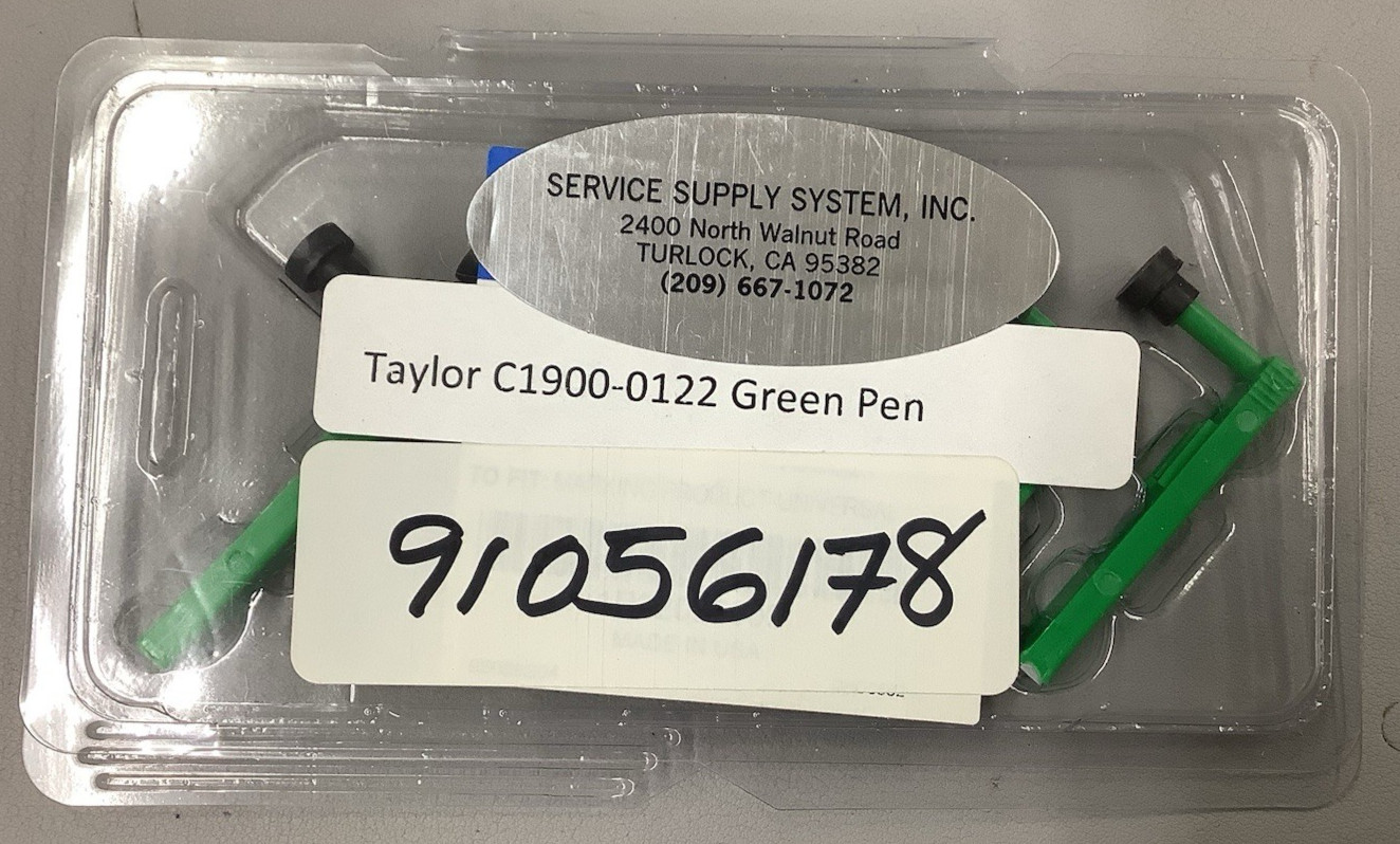Pack of 6 Taylor C1900-0122 Green Pen for Chart Recorders (B1)