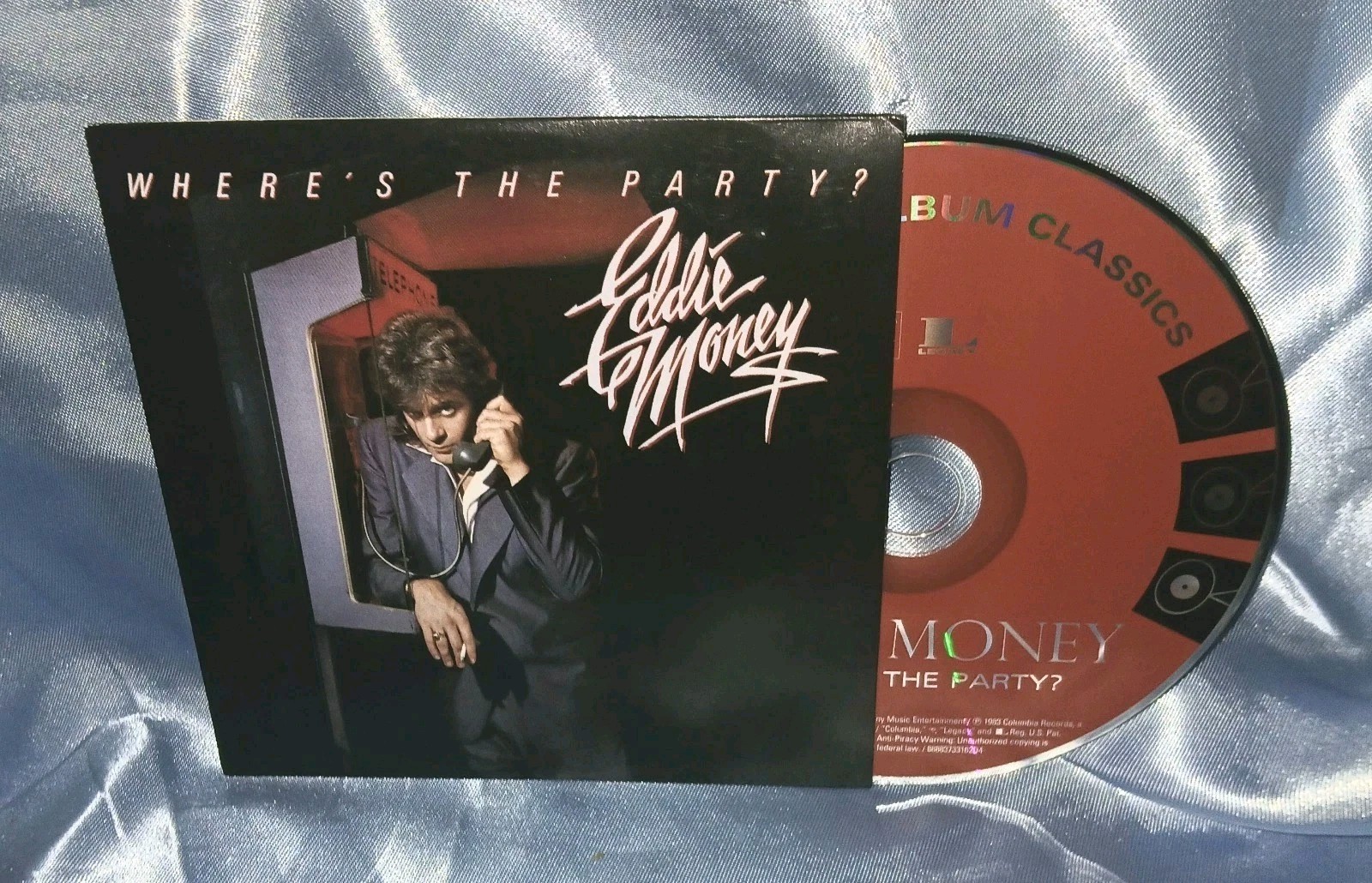Eddie Money Mini Lp Rare WHERE\'S THE PARTY ? CD  Spencer Proffer Club Michelle🎵