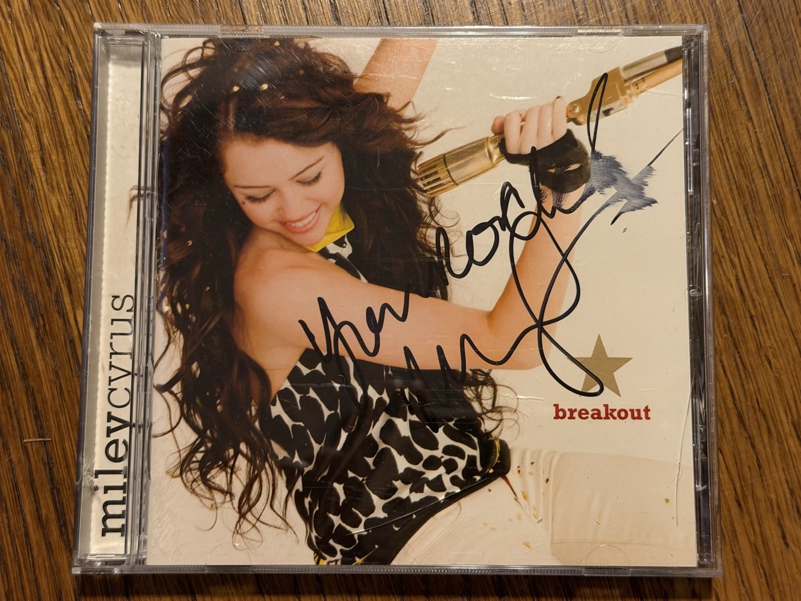 Title: Miley Cyrus SIGNED \
