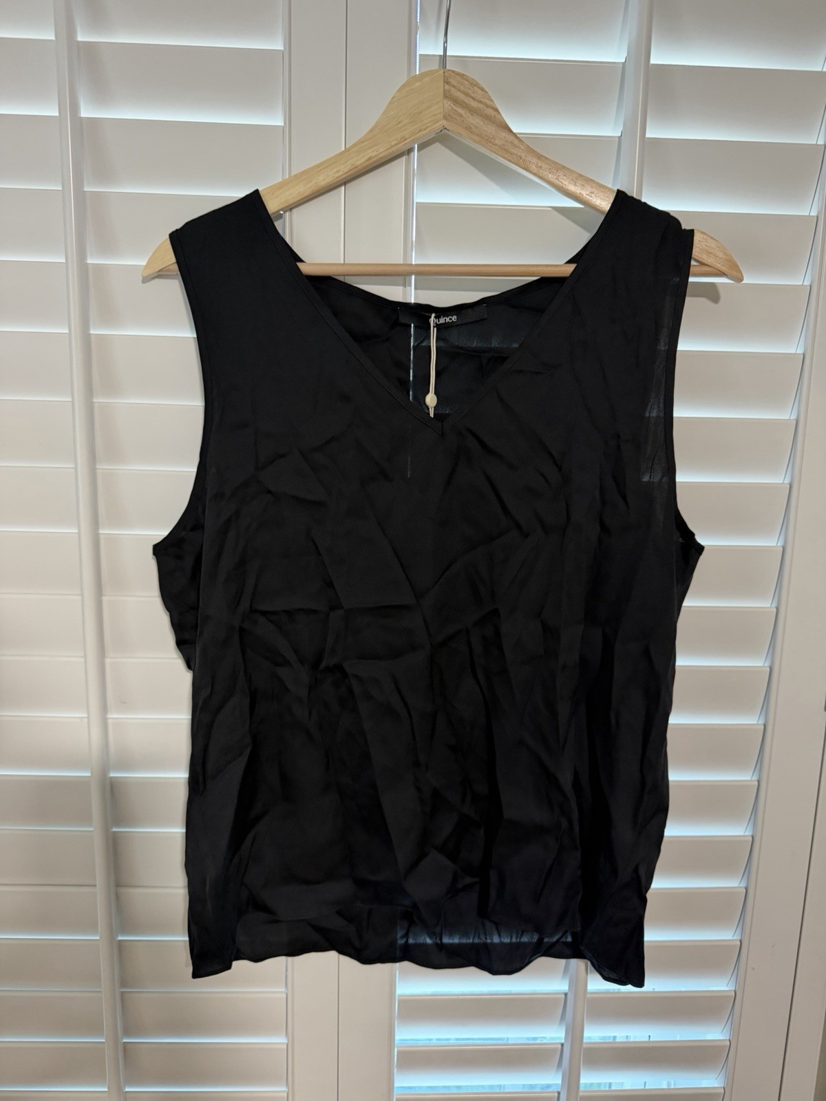 Quince Women’s Black Top Medium