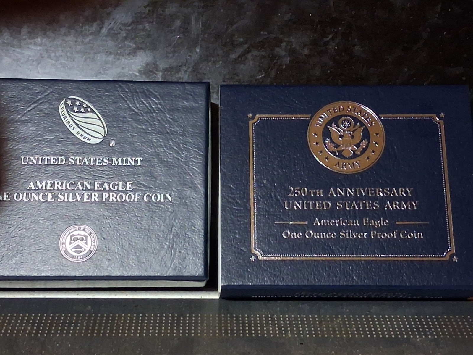 2025-W Proof $1 American Silver Eagle Army Privy 250th Anniversary Box, OGP 2025-W Proof $1 American Silver Eagle Army Privy 250th Anniversary Box, OGP
