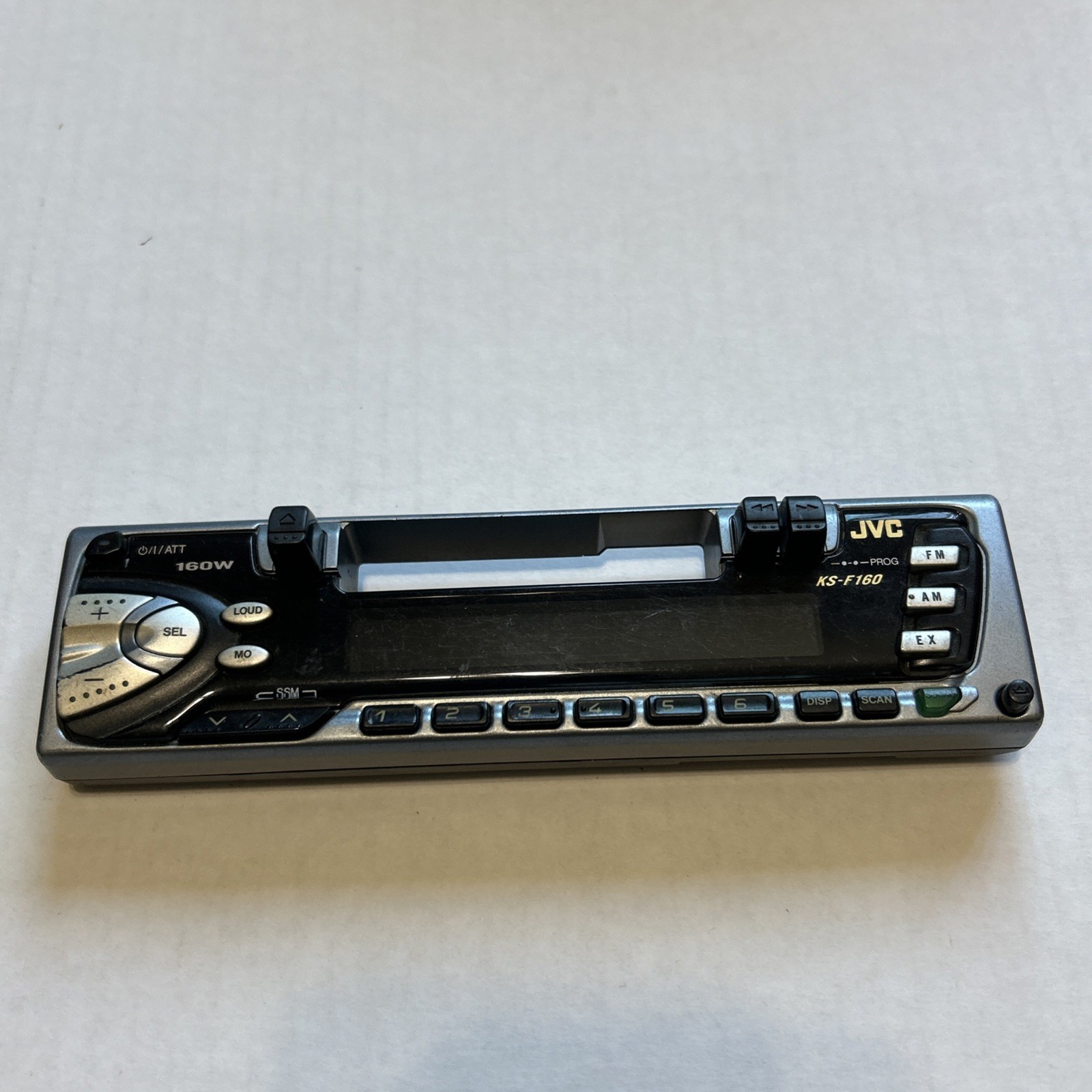 JVC KS-F160 Replacement Faceplate For Car Stereo JVC KS-F160 Replacement Faceplate For Car Stereo