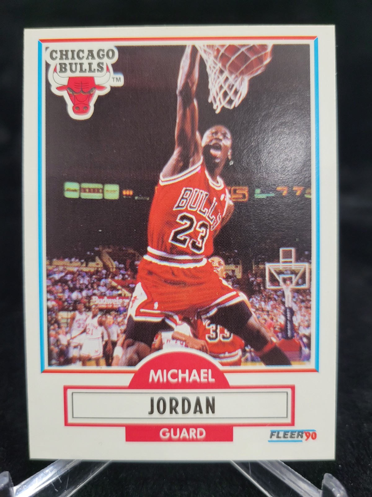 1990-91  Fleer #26   Michael Jordan    Chicago Bulls     HOF  GOAT