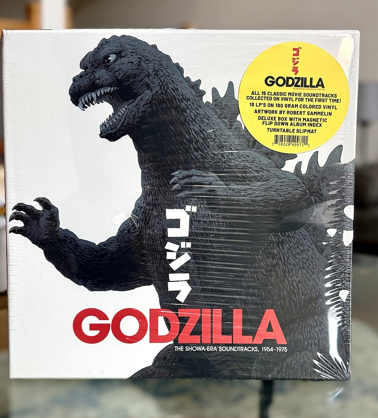 Godzilla Showa Era Soundtracks 18LP Vinyl Box Set Waxwork SEALED Mint OOP