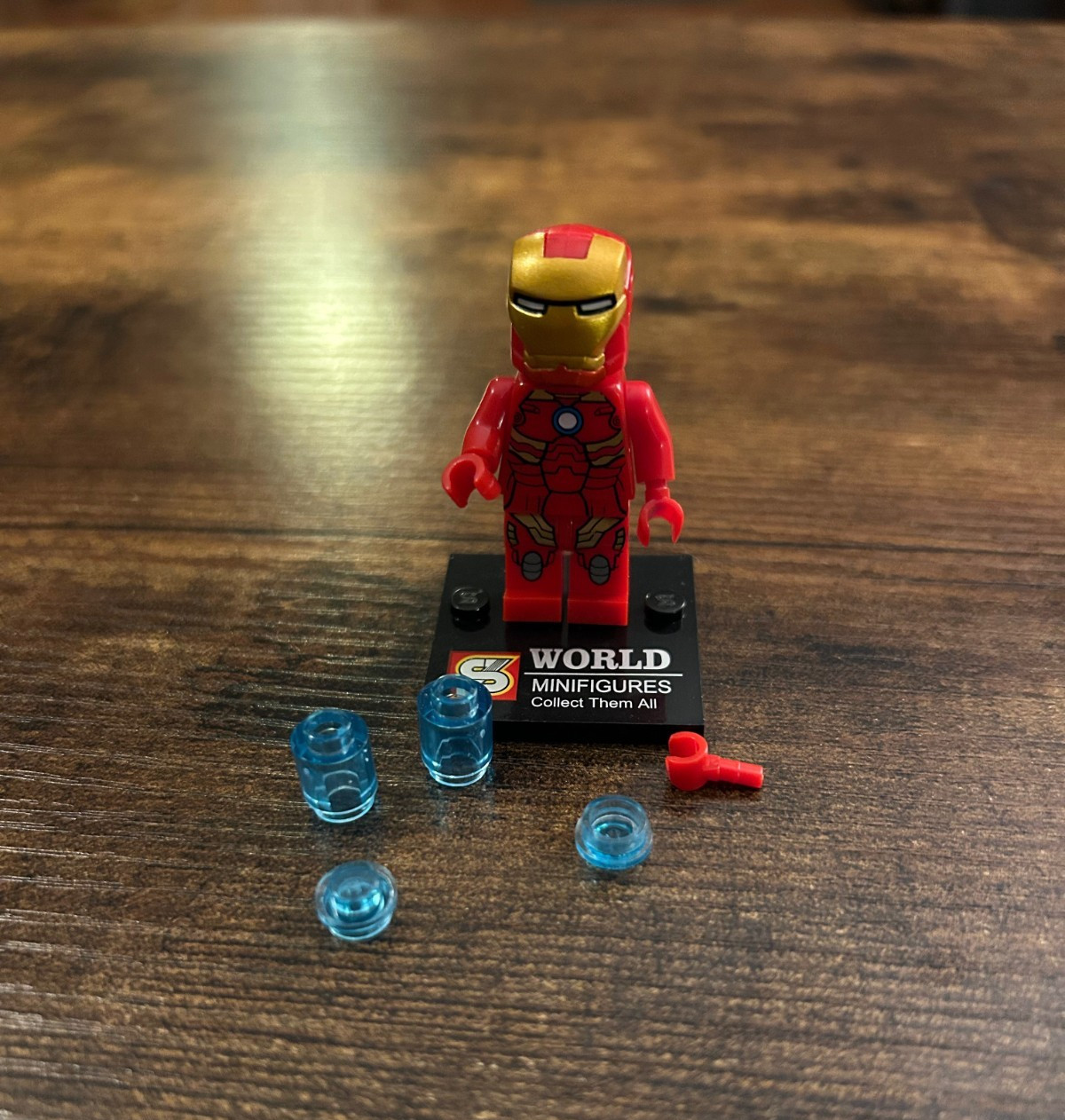 Custom Legolike Iron Man Minifigure S-World NOT LEGO Custom Legolike Iron Man Minifigure S-World NOT LEGO