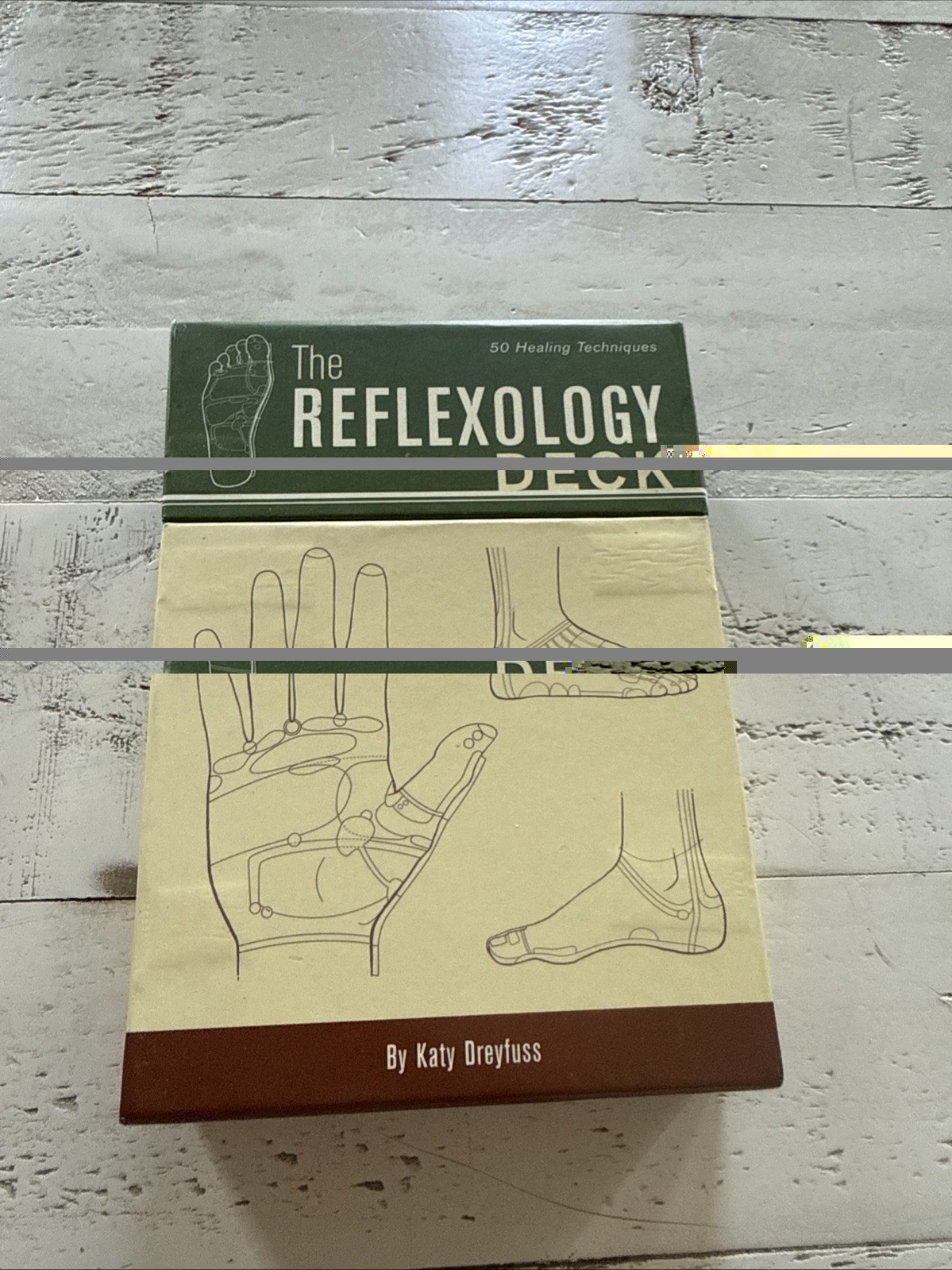 The Reflexology Deck Mary Douglas 50 Healing Technique Cards Chronicle Books