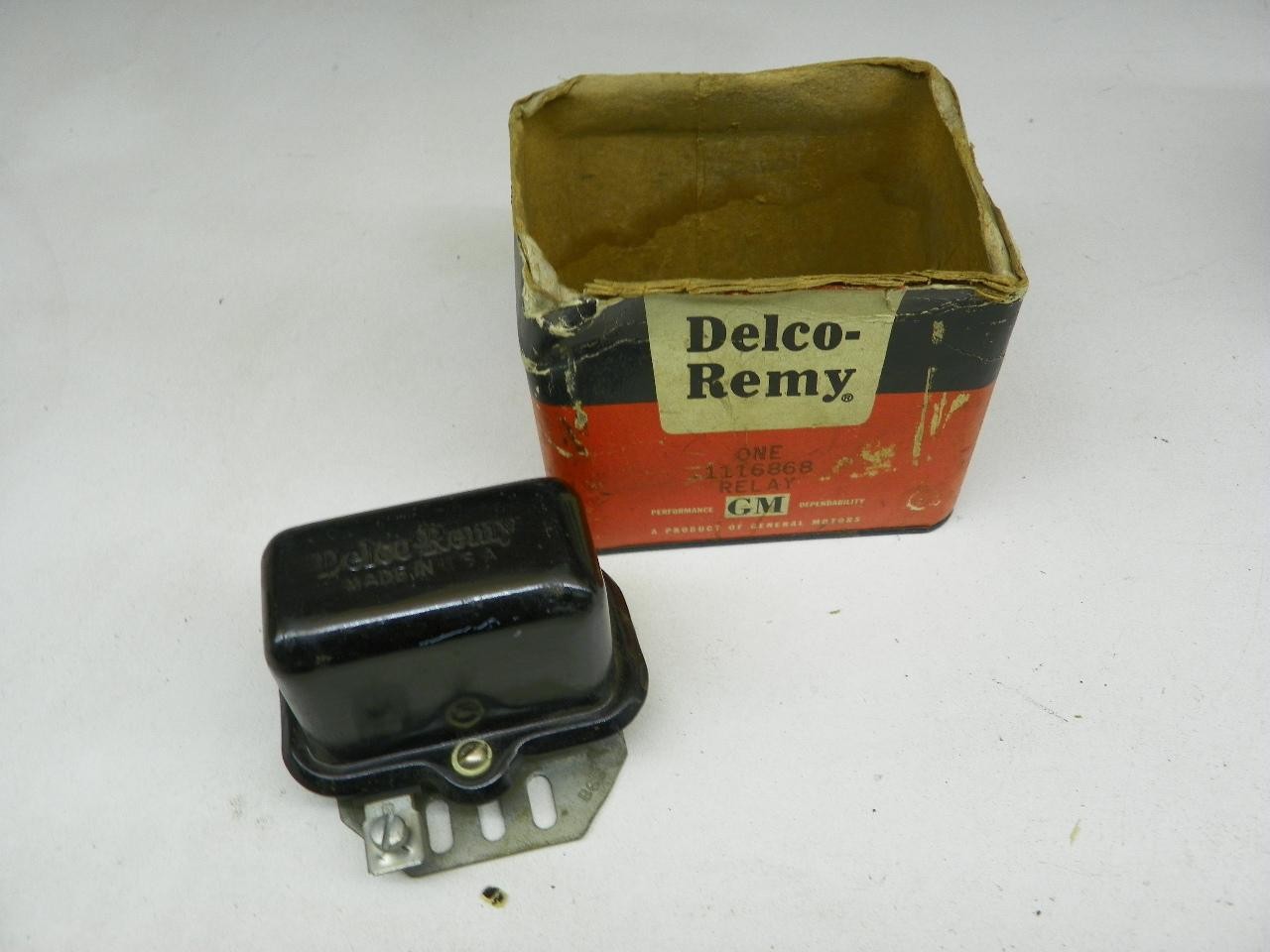 Delco-Remy 1116868 Relay NOS - Vintage Auto Part - High Quality Original