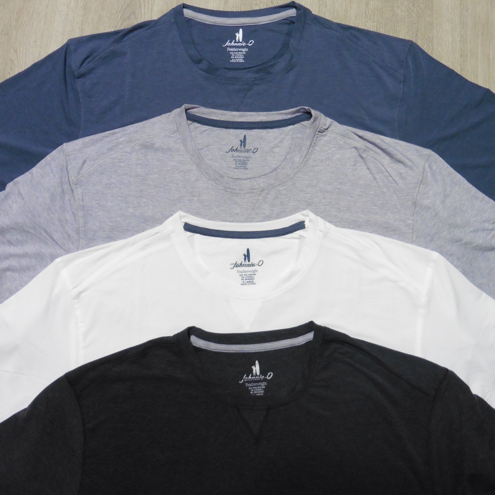 JOHNNIE-O Mens S M L XL 2XL COURSE T SHIRT FEATHERWEIGHT PERFORMANCE GOLF TEE