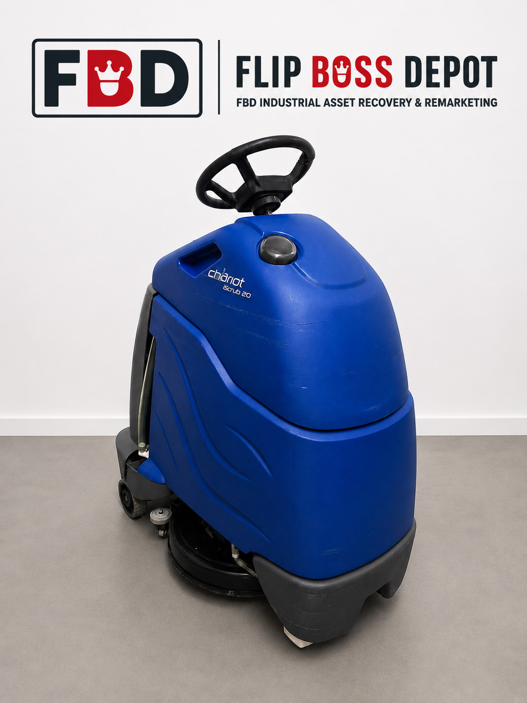 Floor Scrubber - Karcher Windsor Chariot iScrub 20 – Stand-On