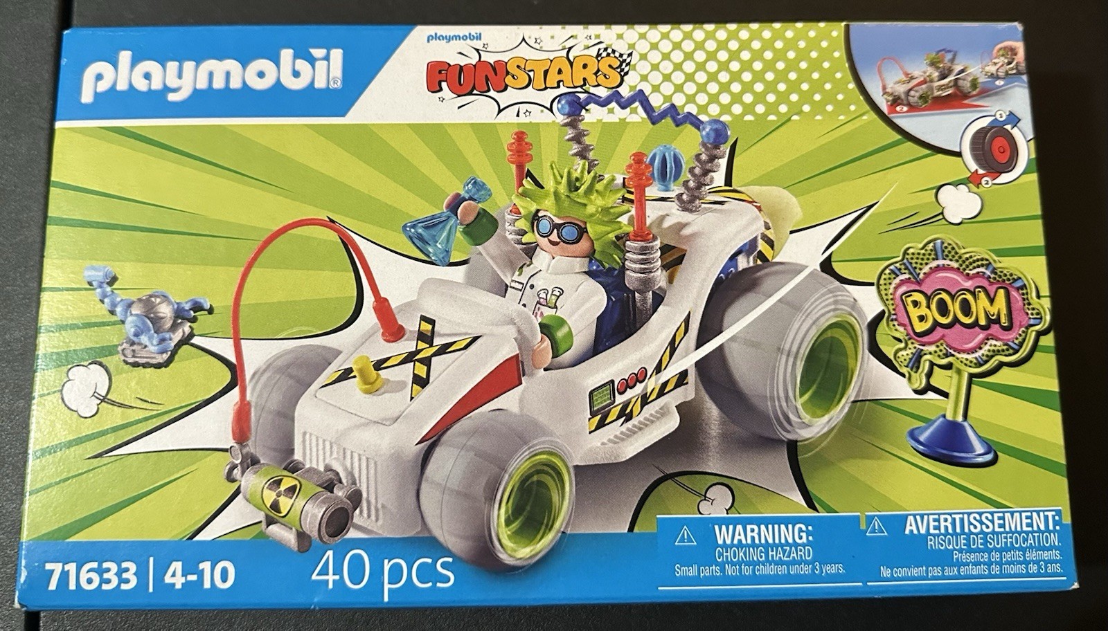 Playmobil Funstars: Racing Professor 71633 New in Box