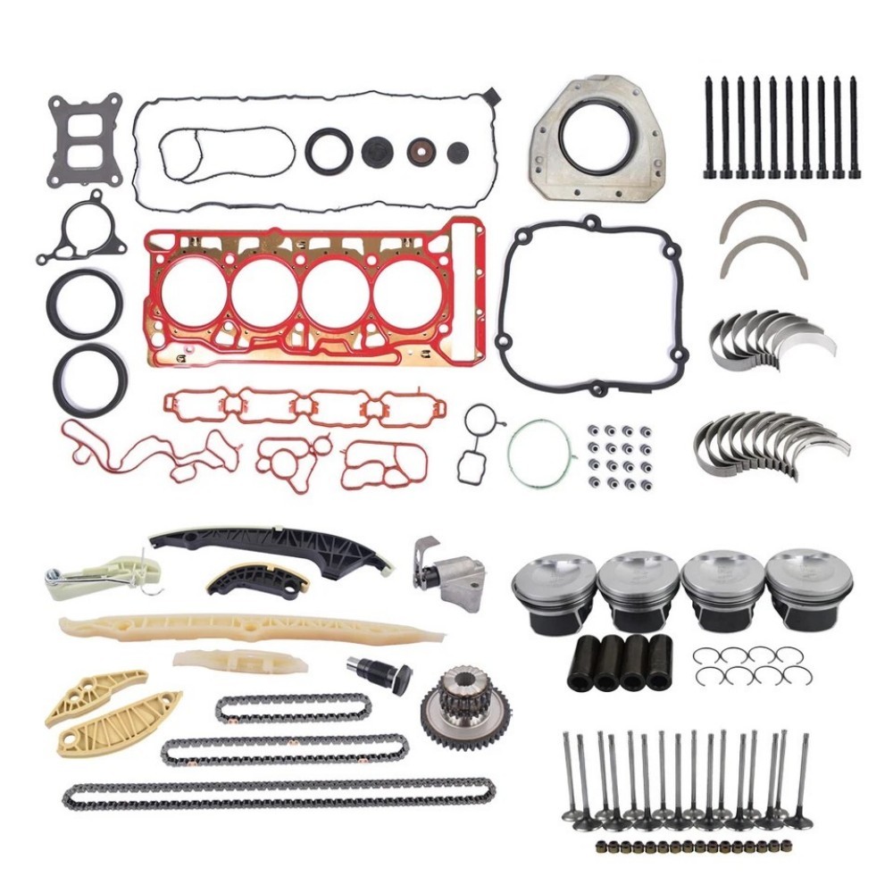 Engine Rebuild Overhaul Pistons Gaskets Kit for Golf GTI A4 A6 Q5 2.0T