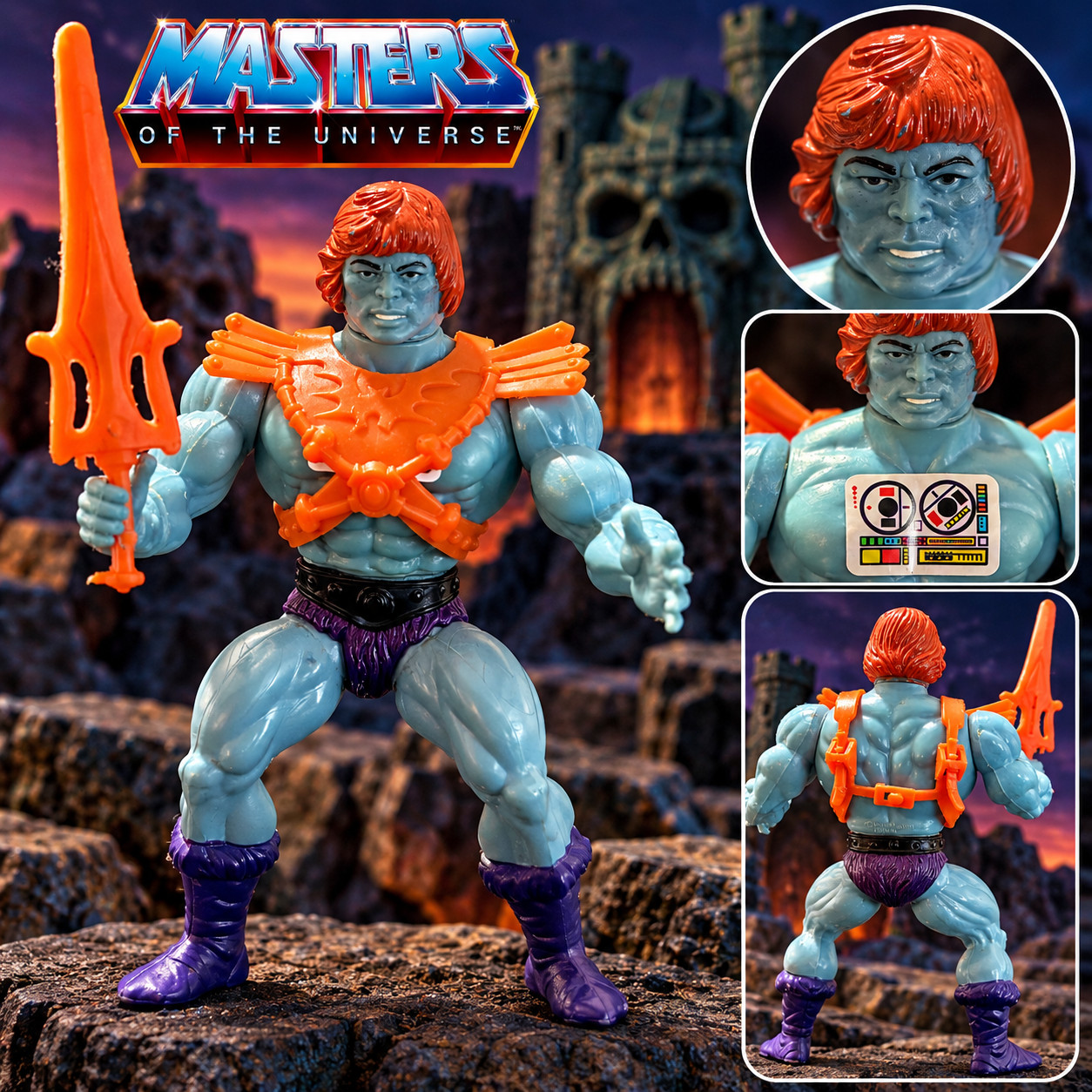 1984 FAKER • 100% COMPLETE • TAIWAN • VINTAGE MASTERS OF THE UNIVERSE