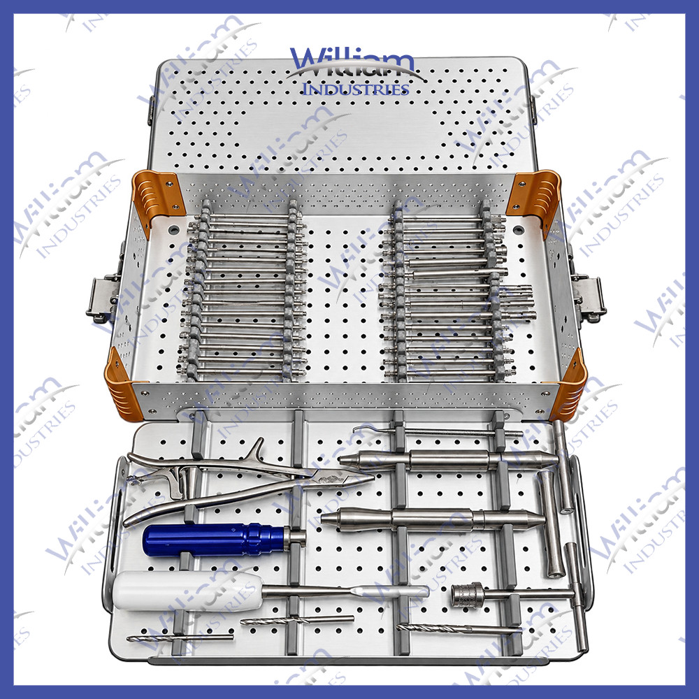 Broken Screw Removal Instrument Set of Orthopedic Instruments