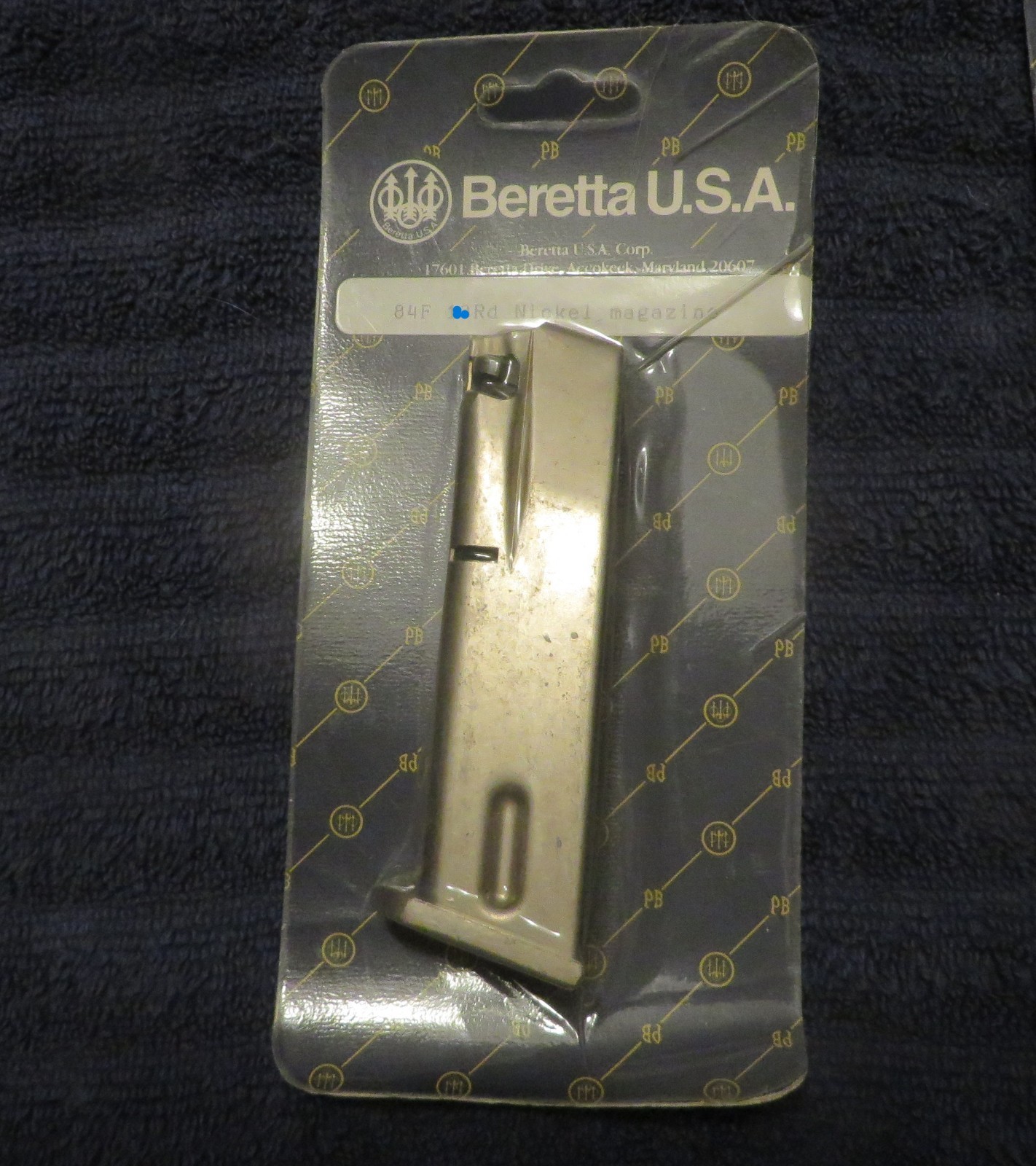 Beretta 84F Magazine Nickel 380